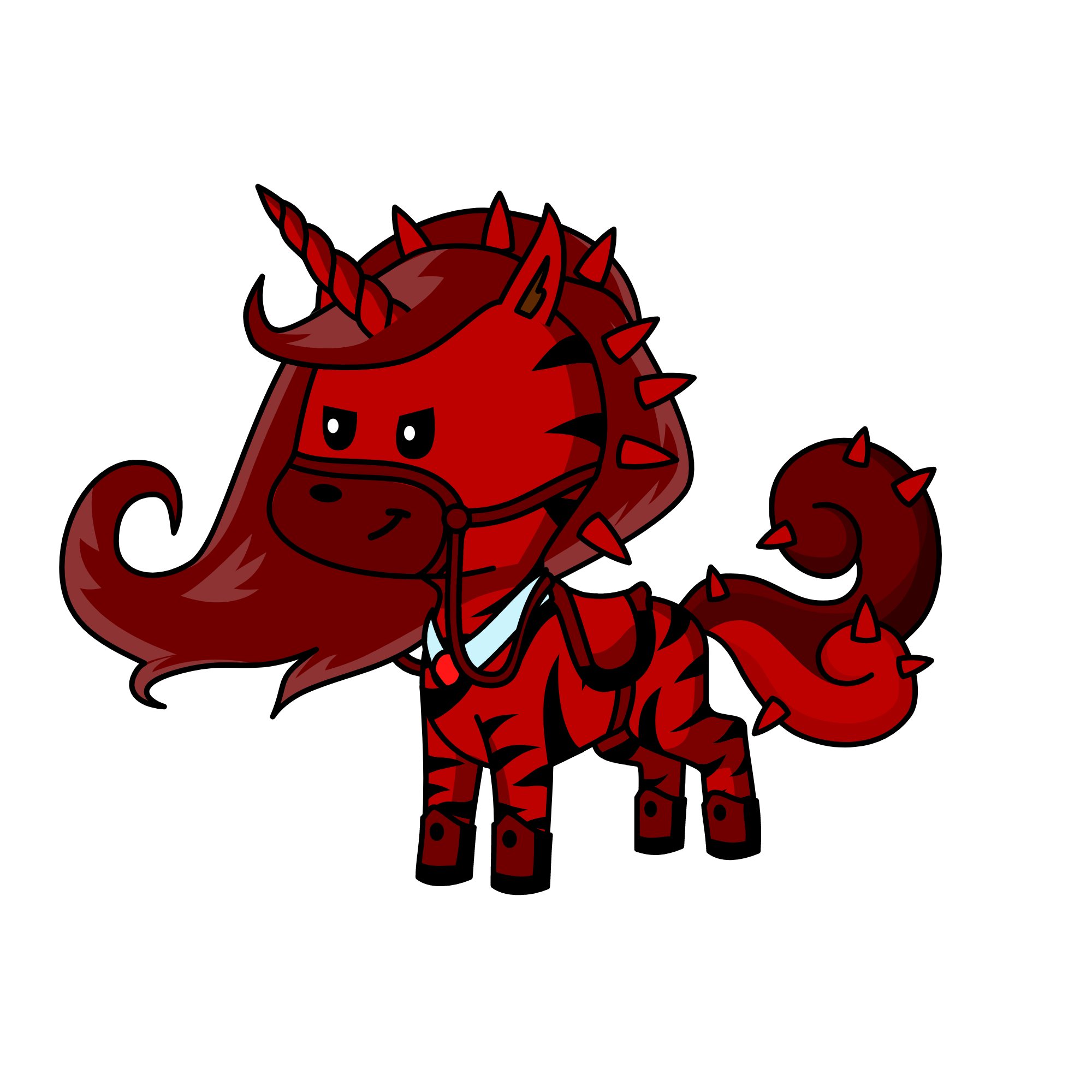 Rassberry, the unicorn