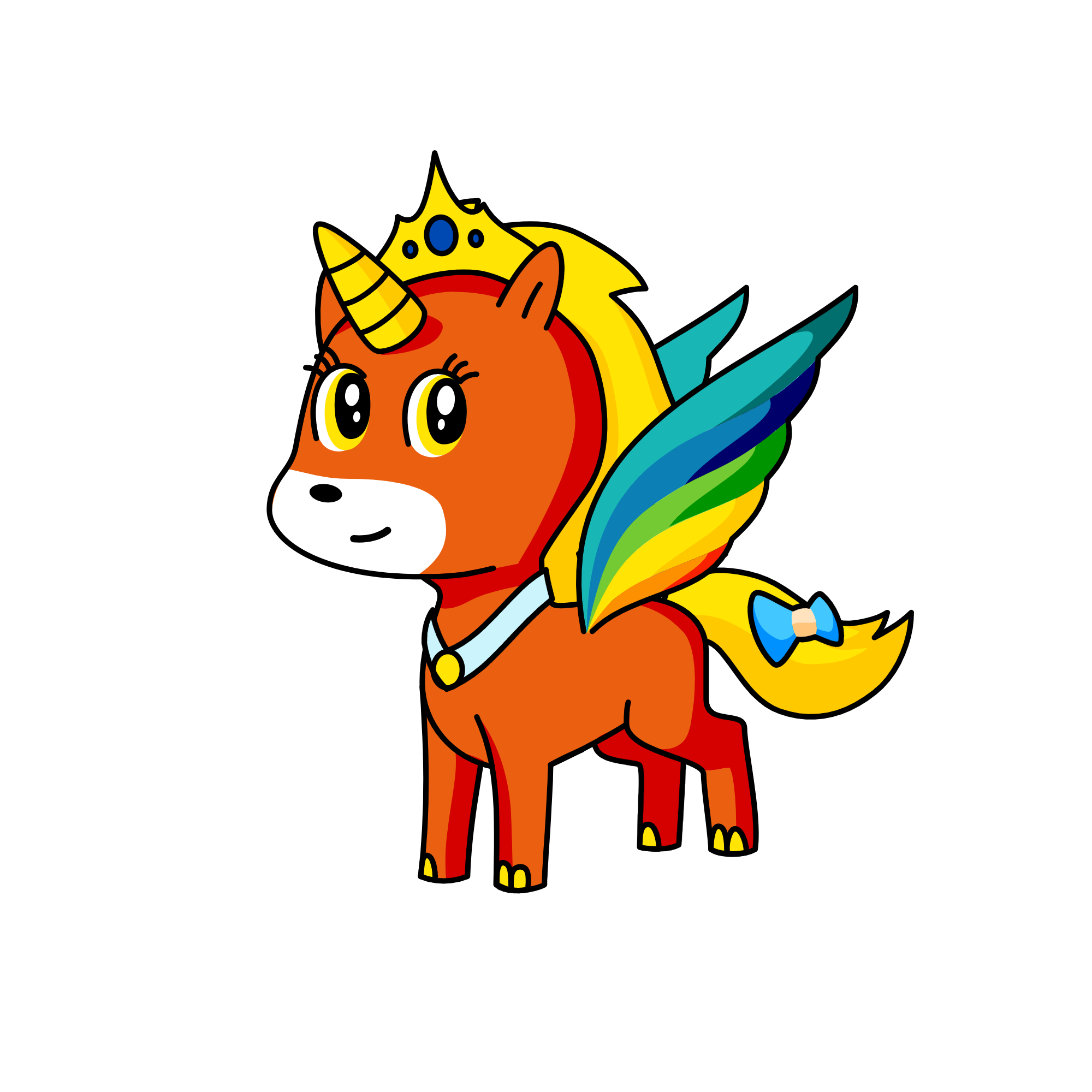 CORN FELEW, the unicorn