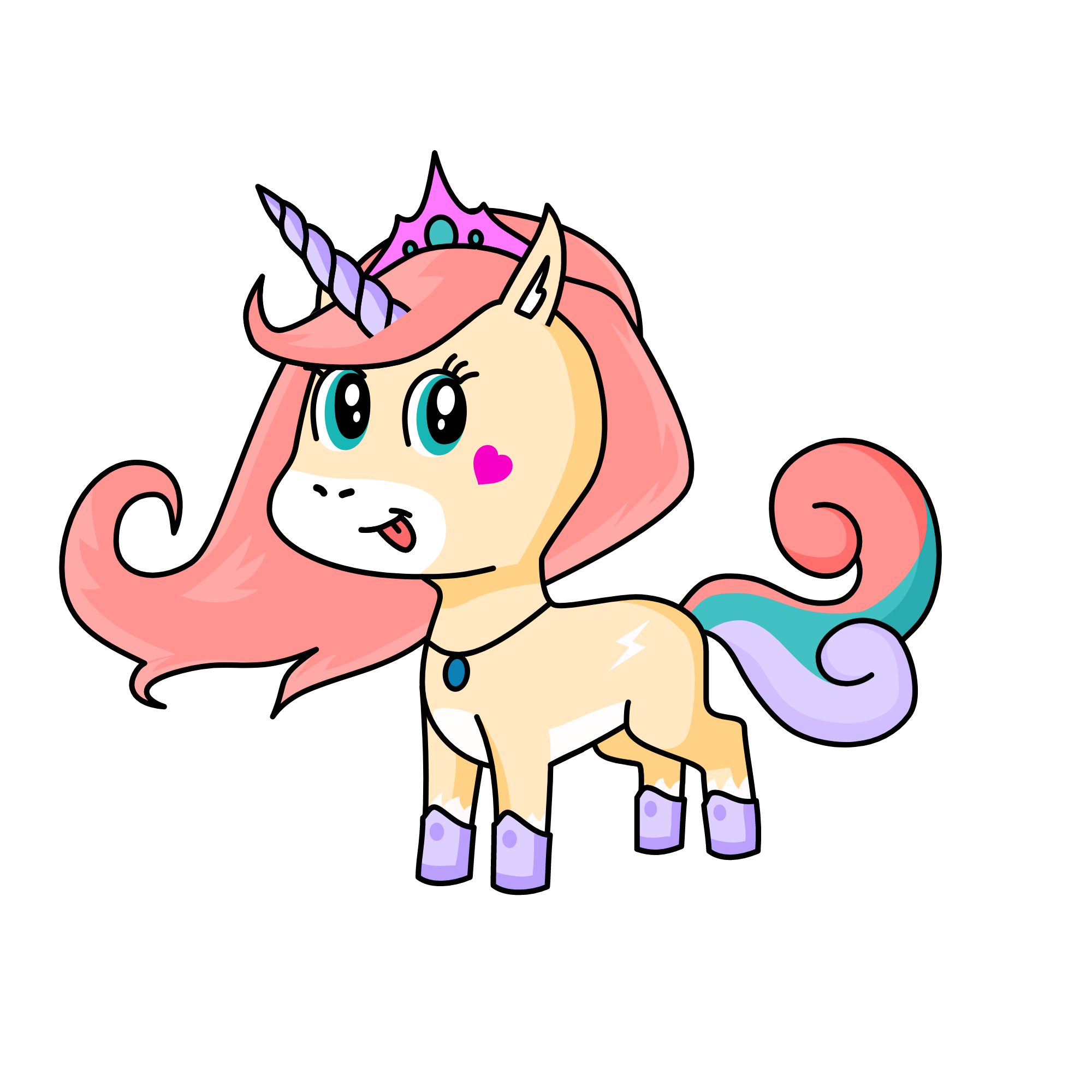 Mere, the unicorn