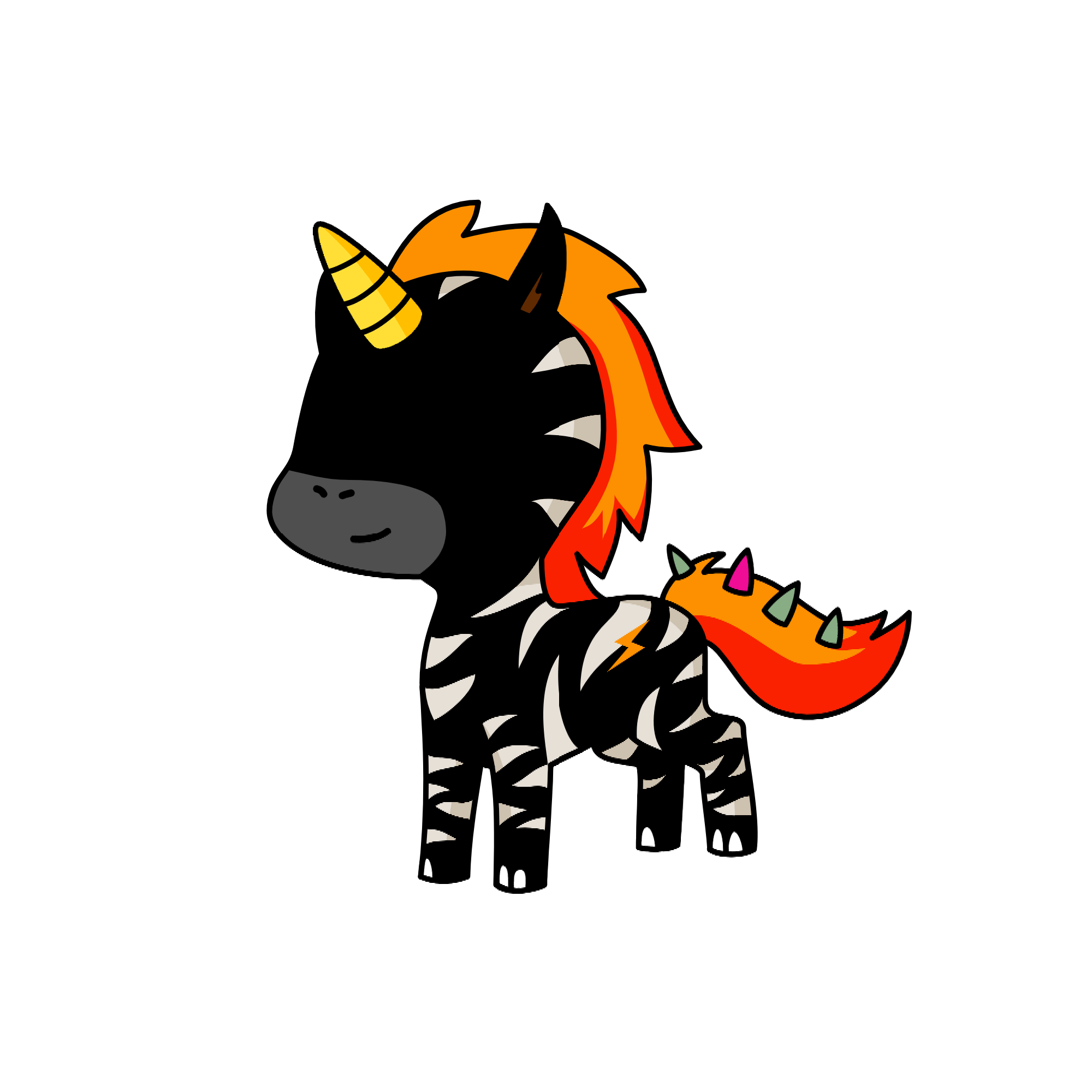 AC DC, the unicorn