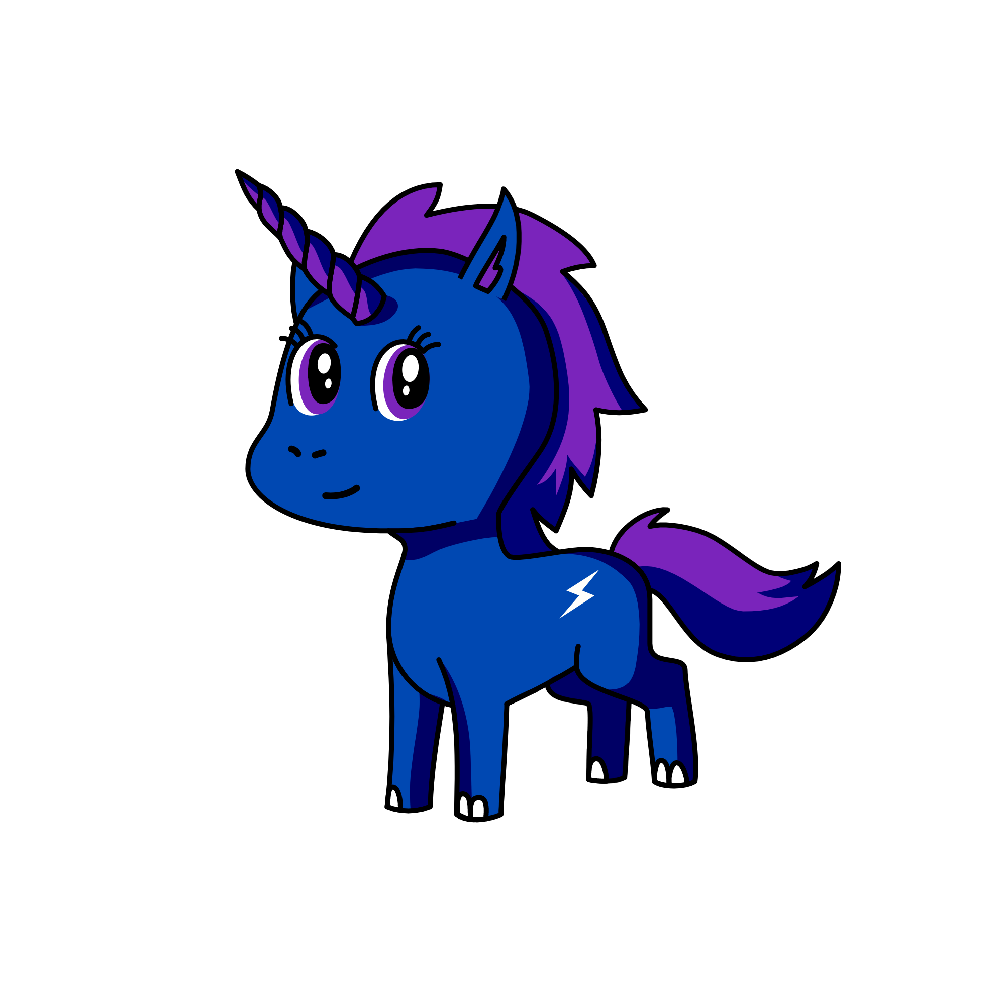 Luna, the unicorn