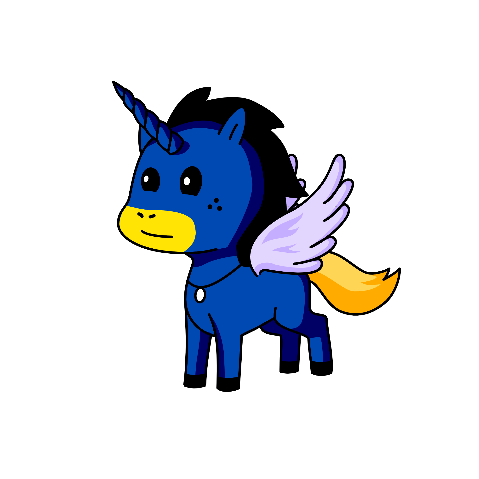 Niyci, the unicorn