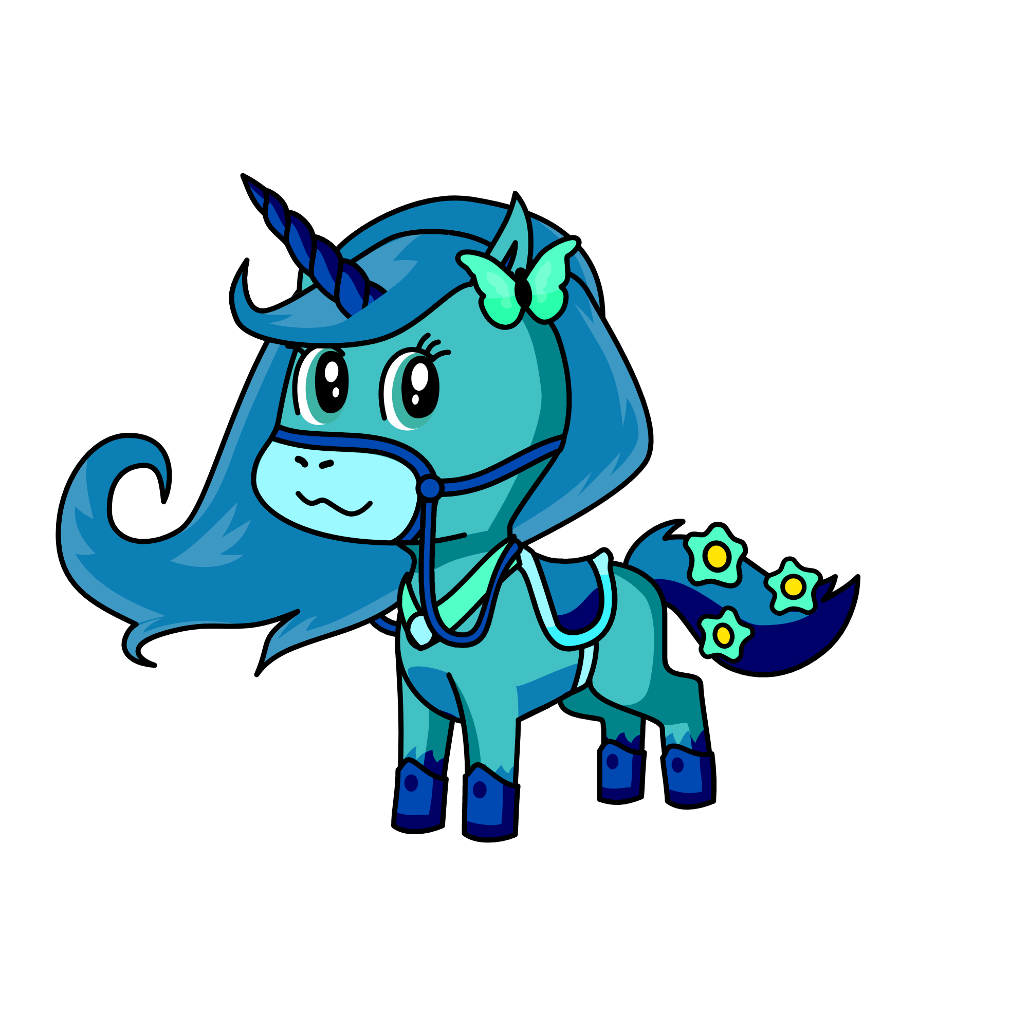 flora, the unicorn
