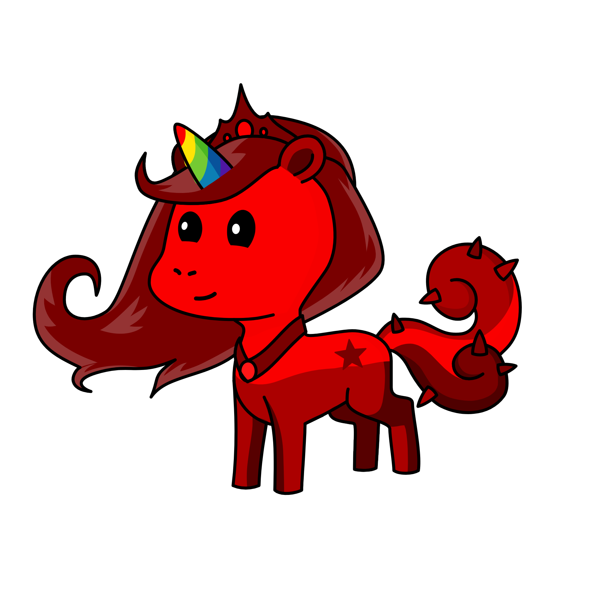 Desert hock , the unicorn
