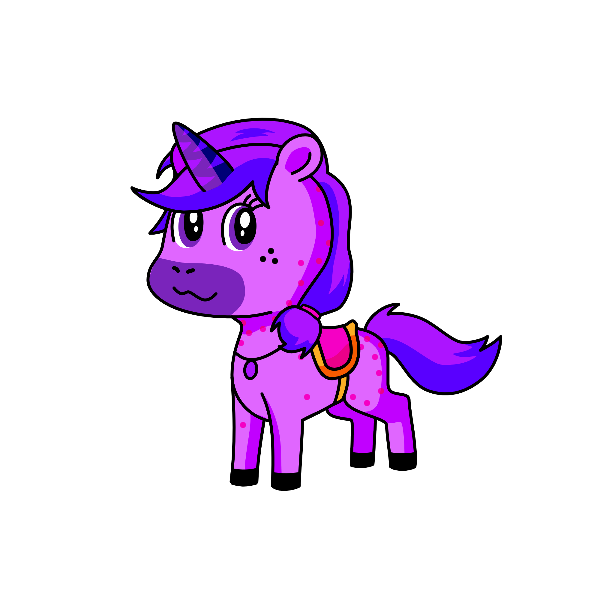 Midnight, the unicorn