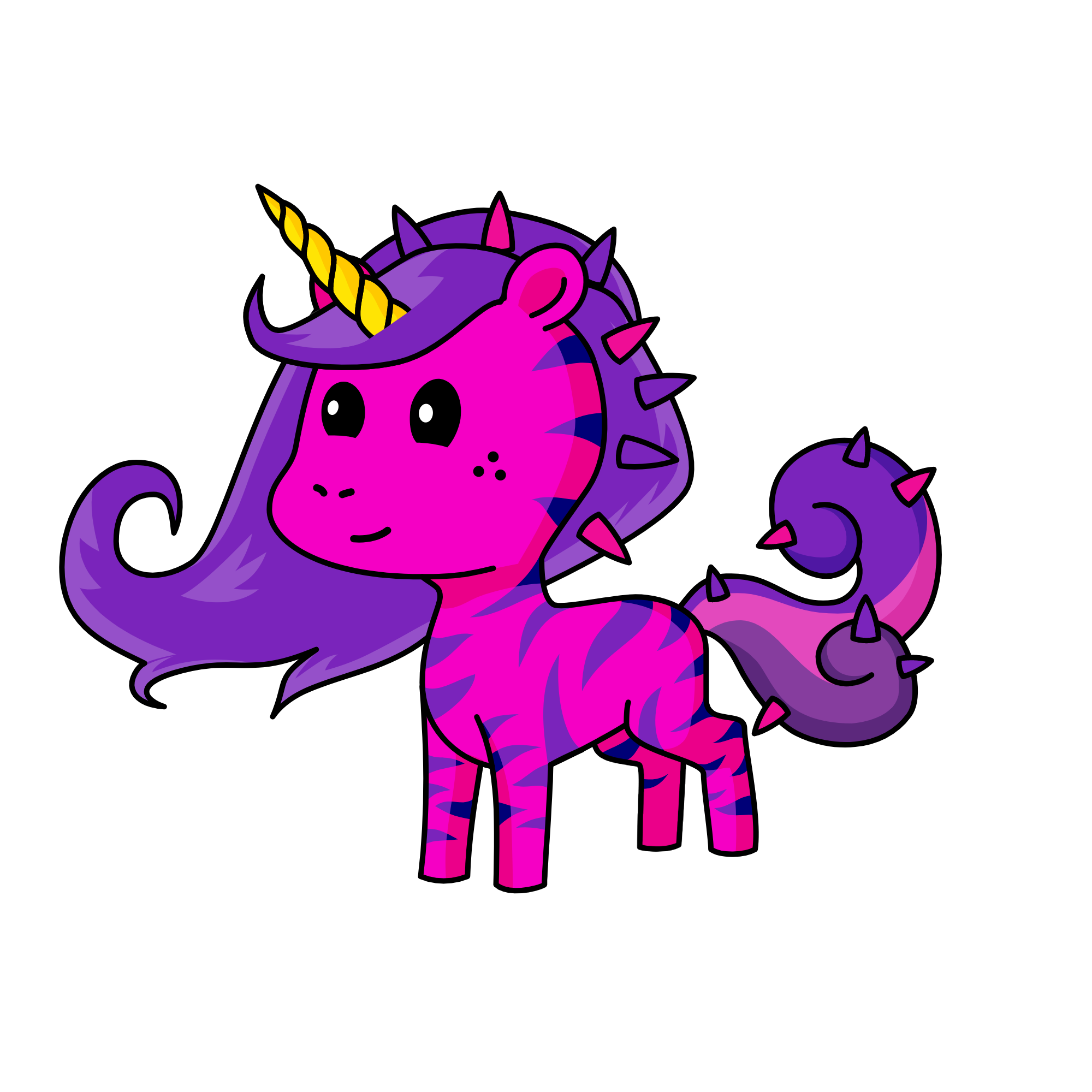 SPIKER , the unicorn