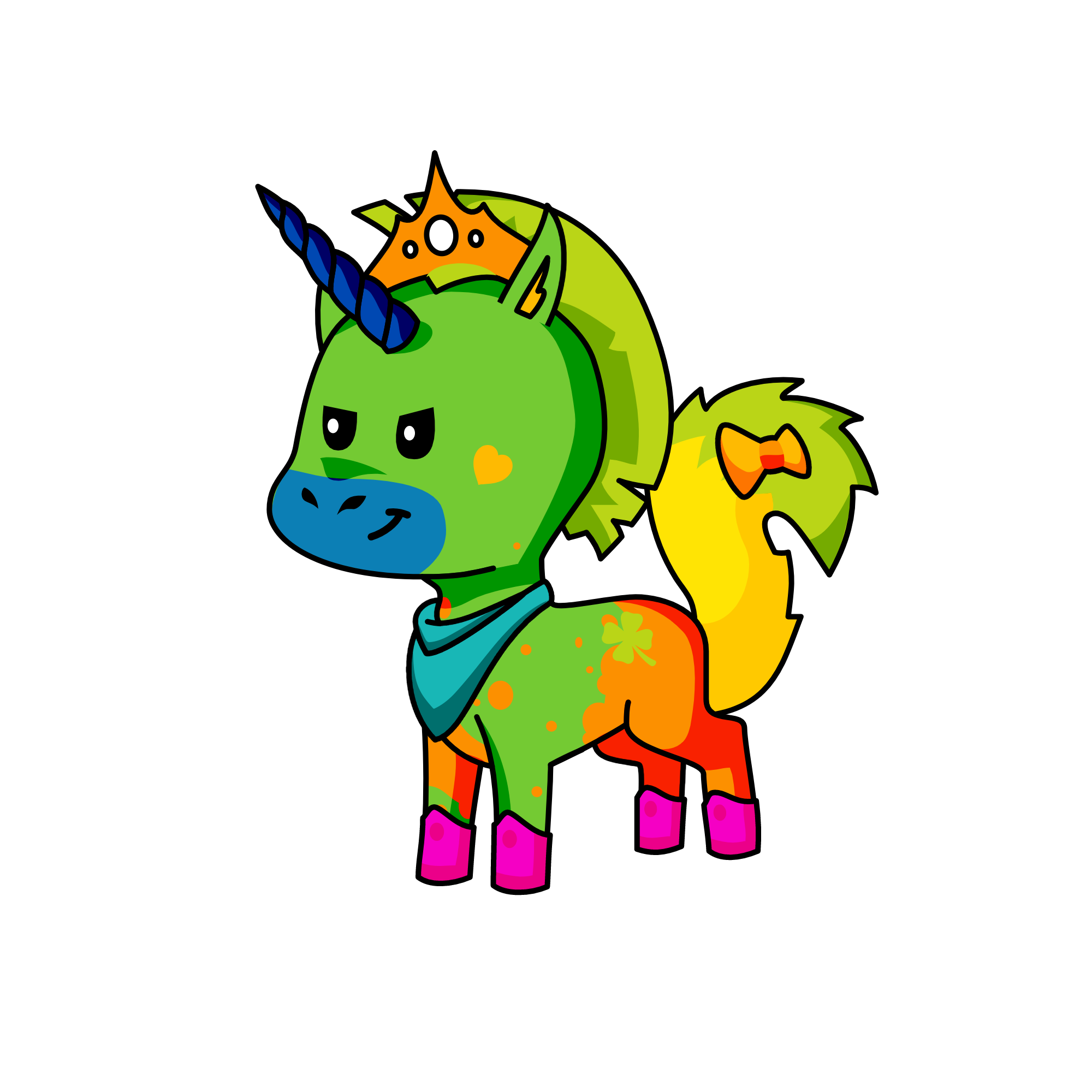 Lusia, the unicorn