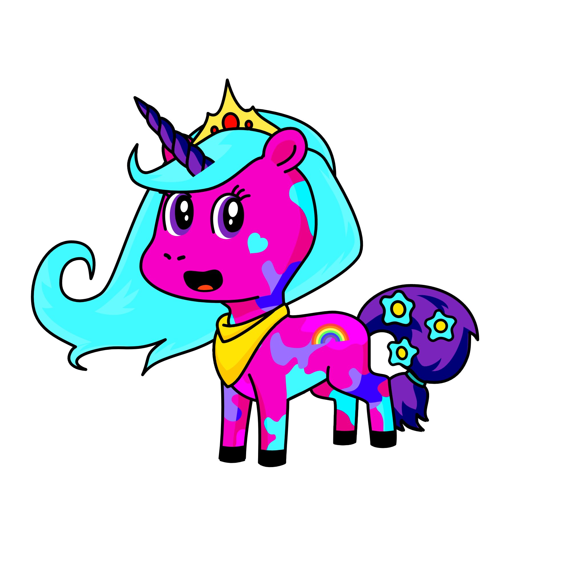 Tiara, the unicorn