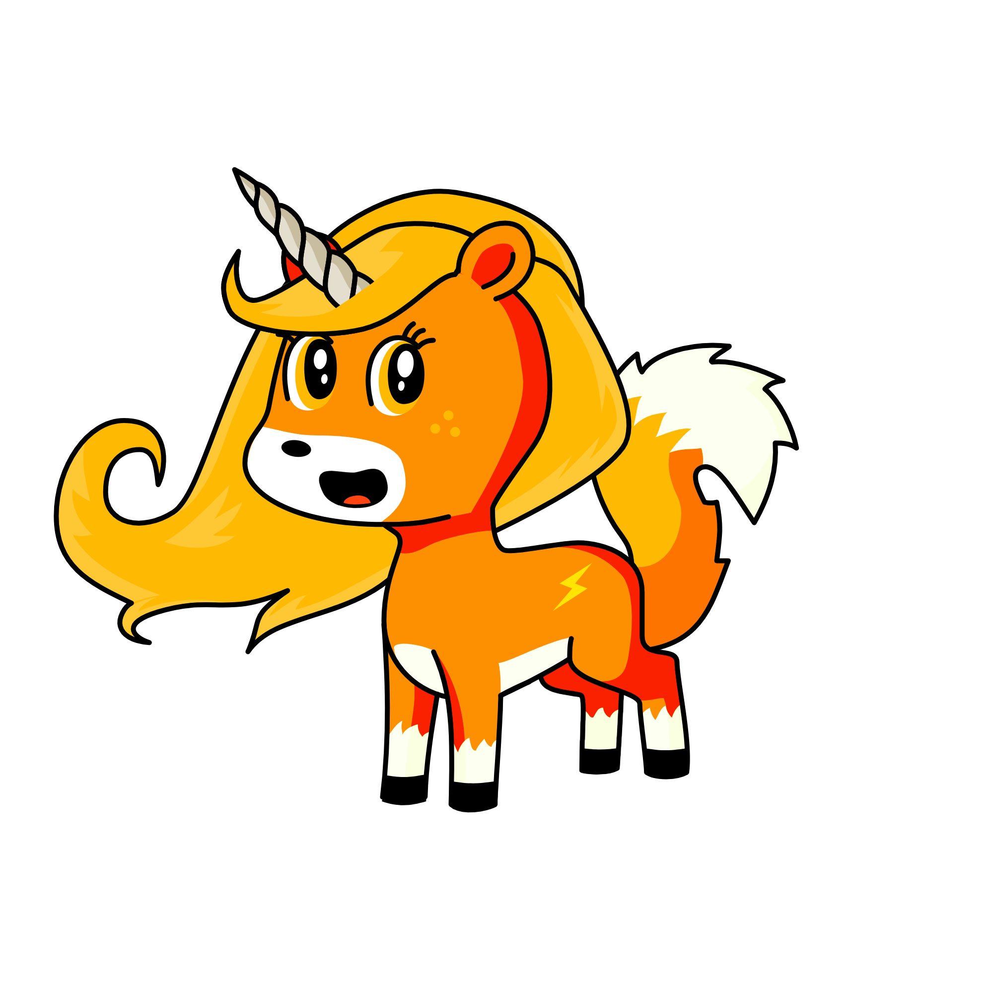 roxy foxy, the unicorn