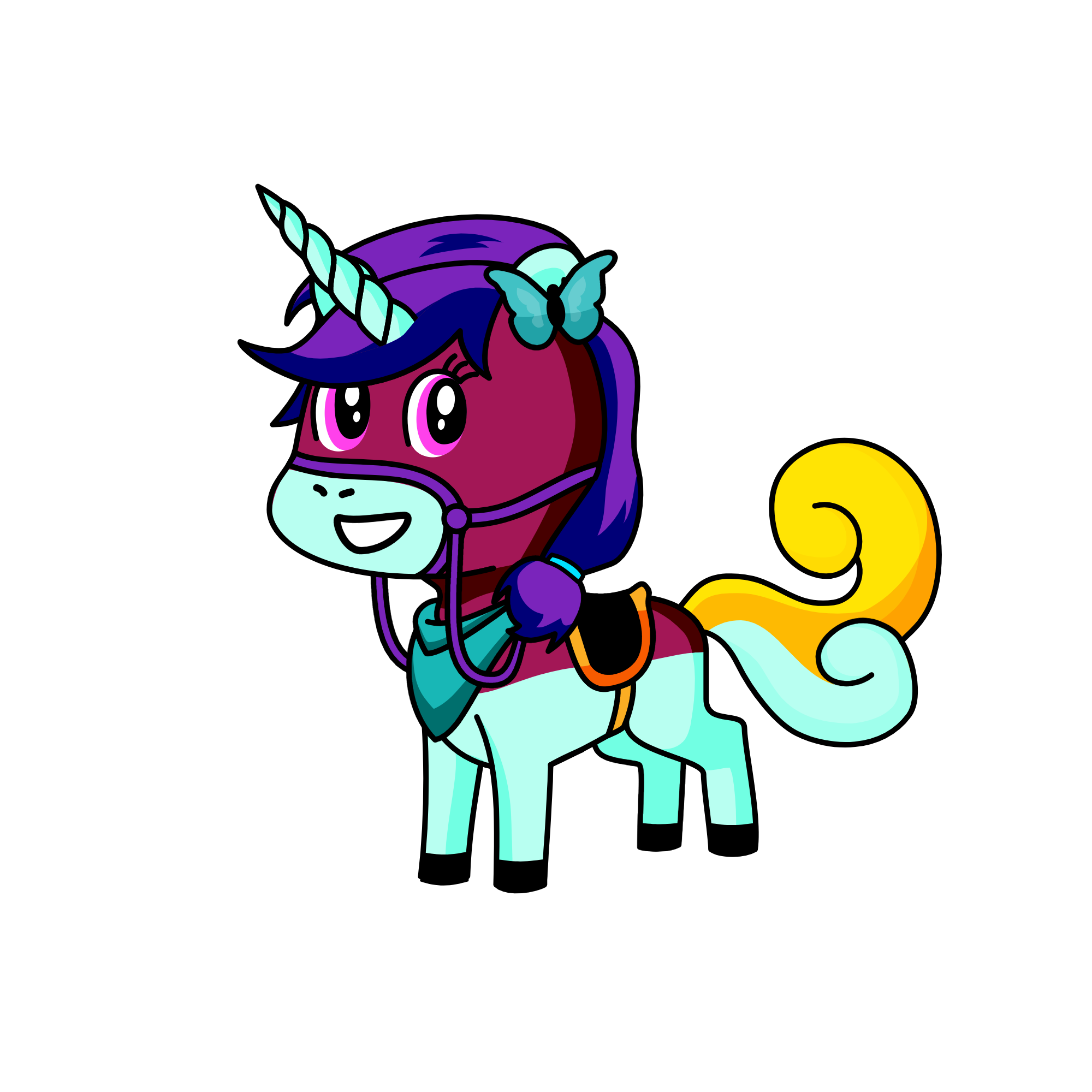 bella, the unicorn