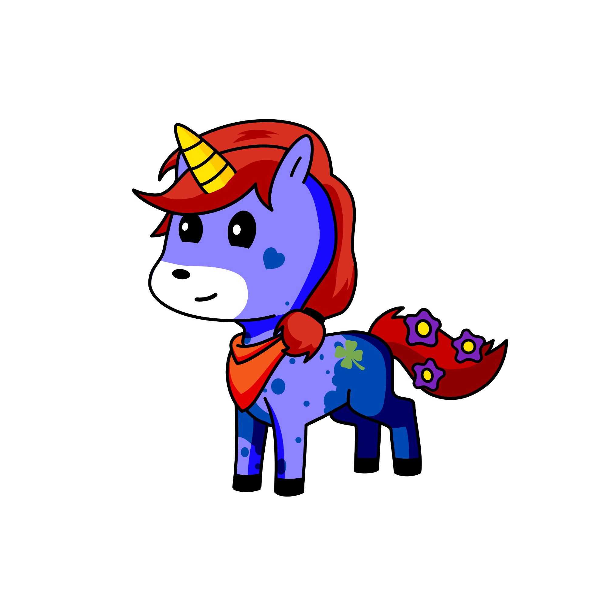 lucky, the unicorn