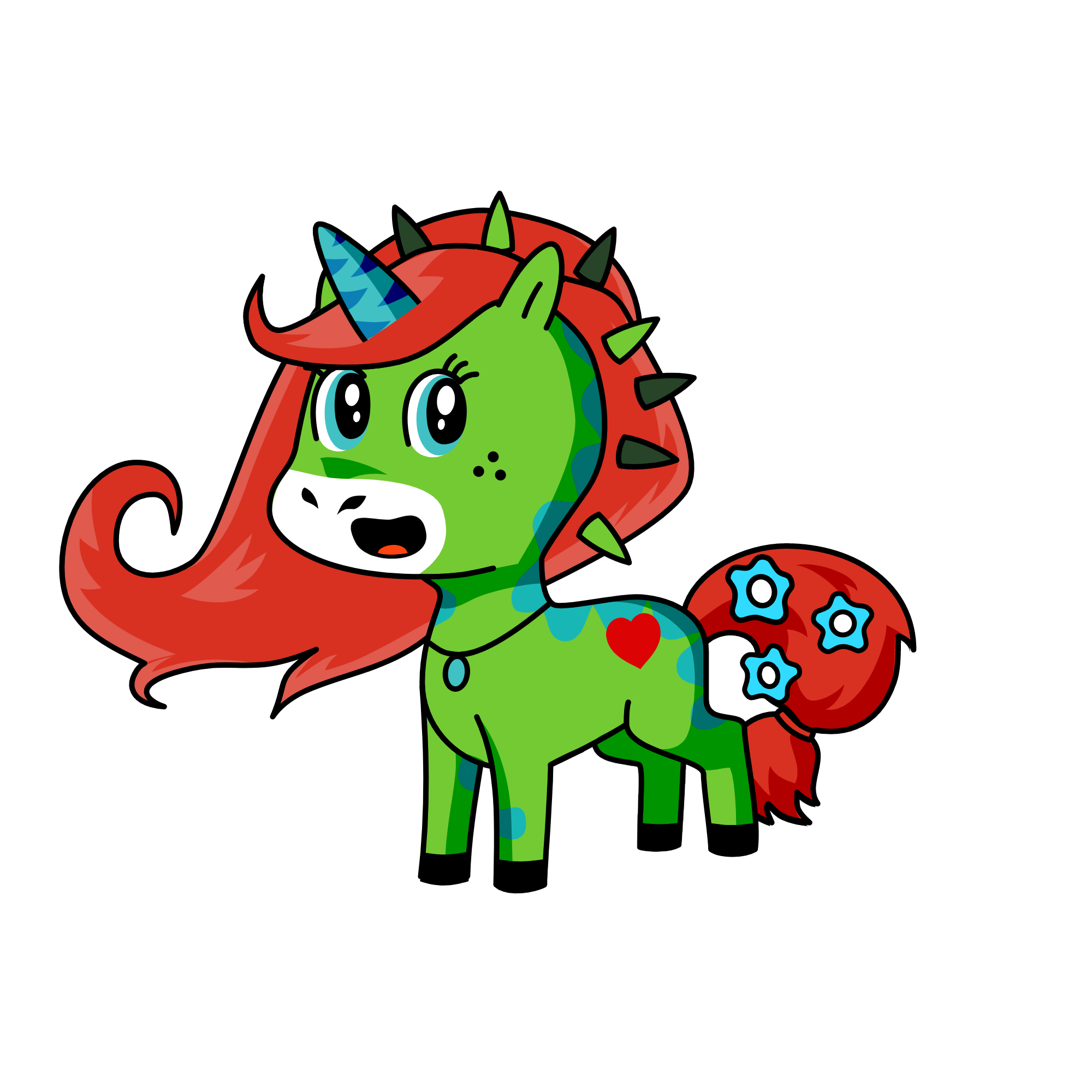 Dalia, the unicorn