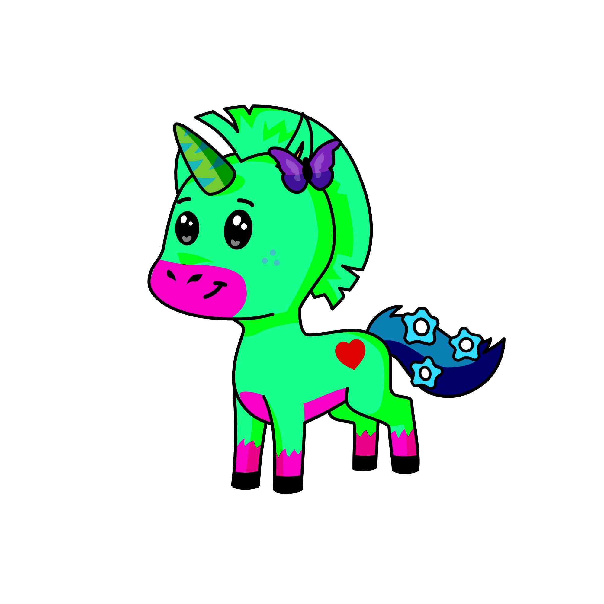 oli, the unicorn