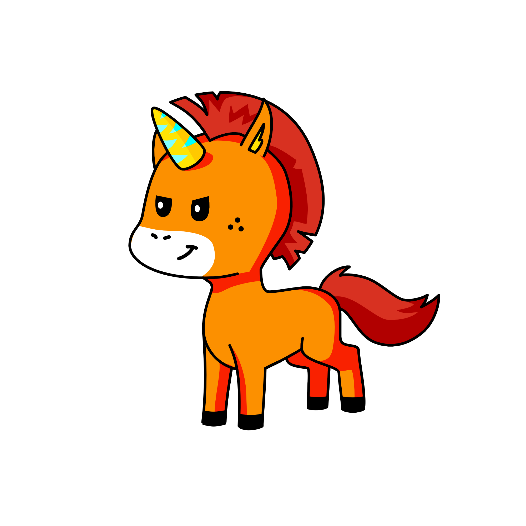 Roky, the unicorn