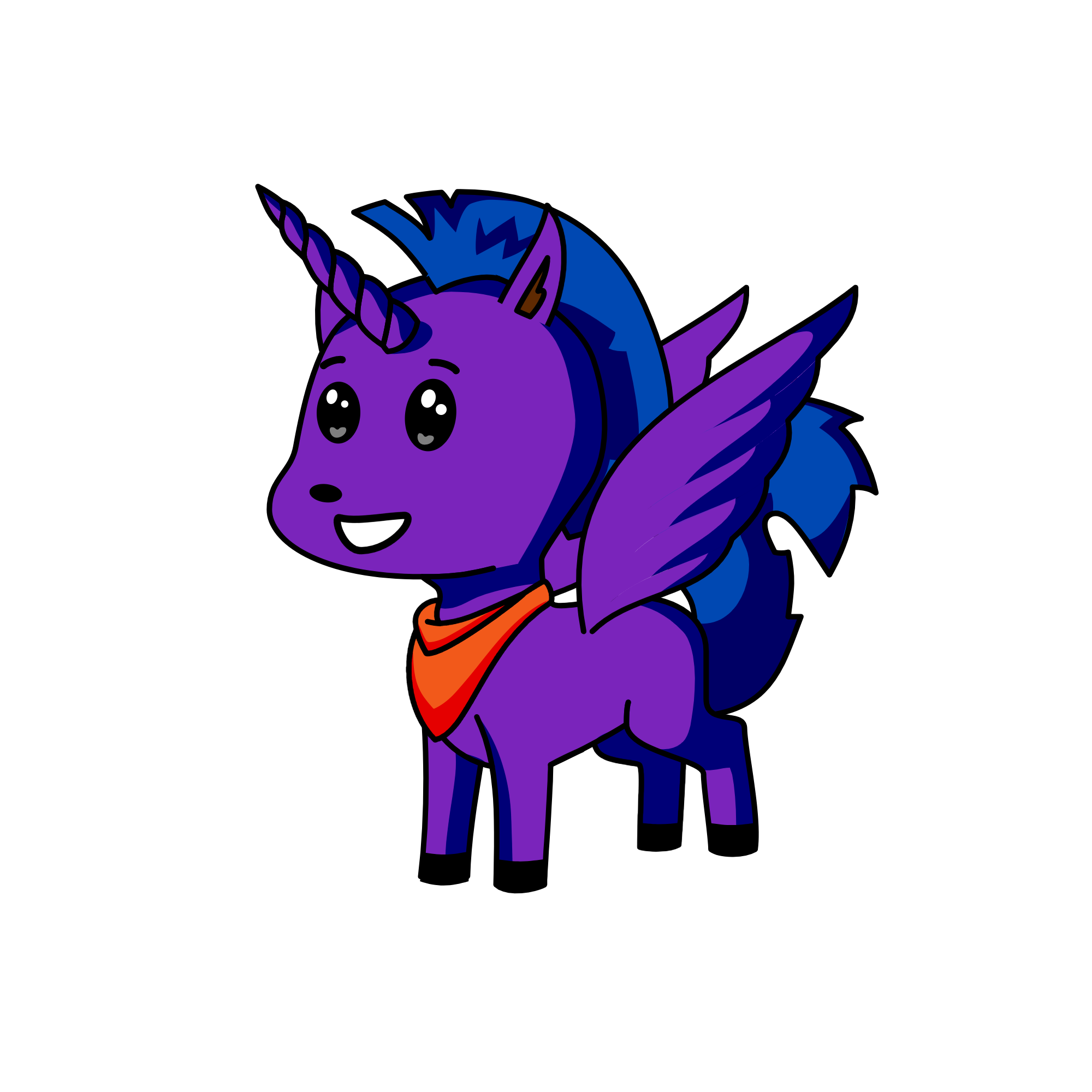 Twilight boy, the unicorn