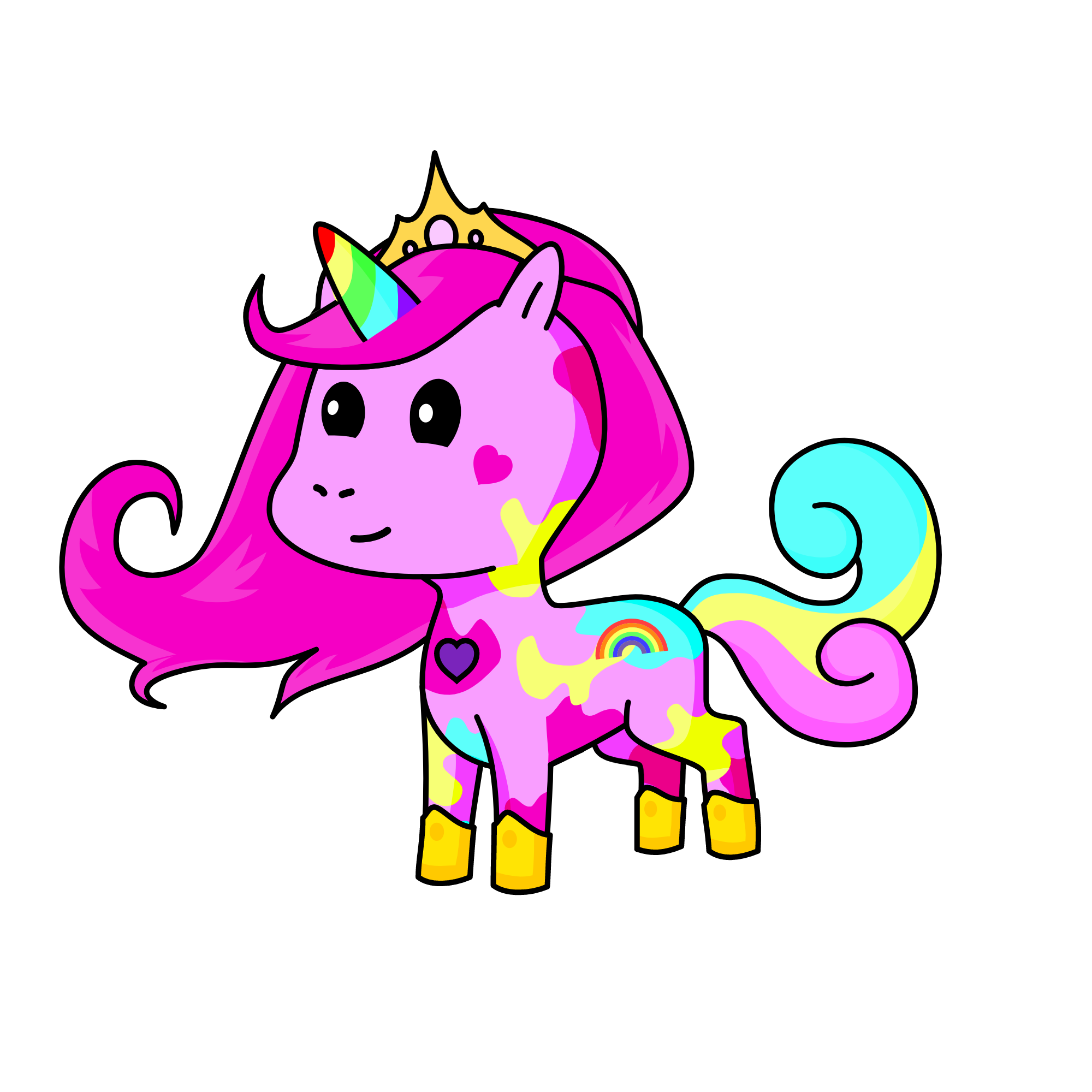 flurry, the unicorn
