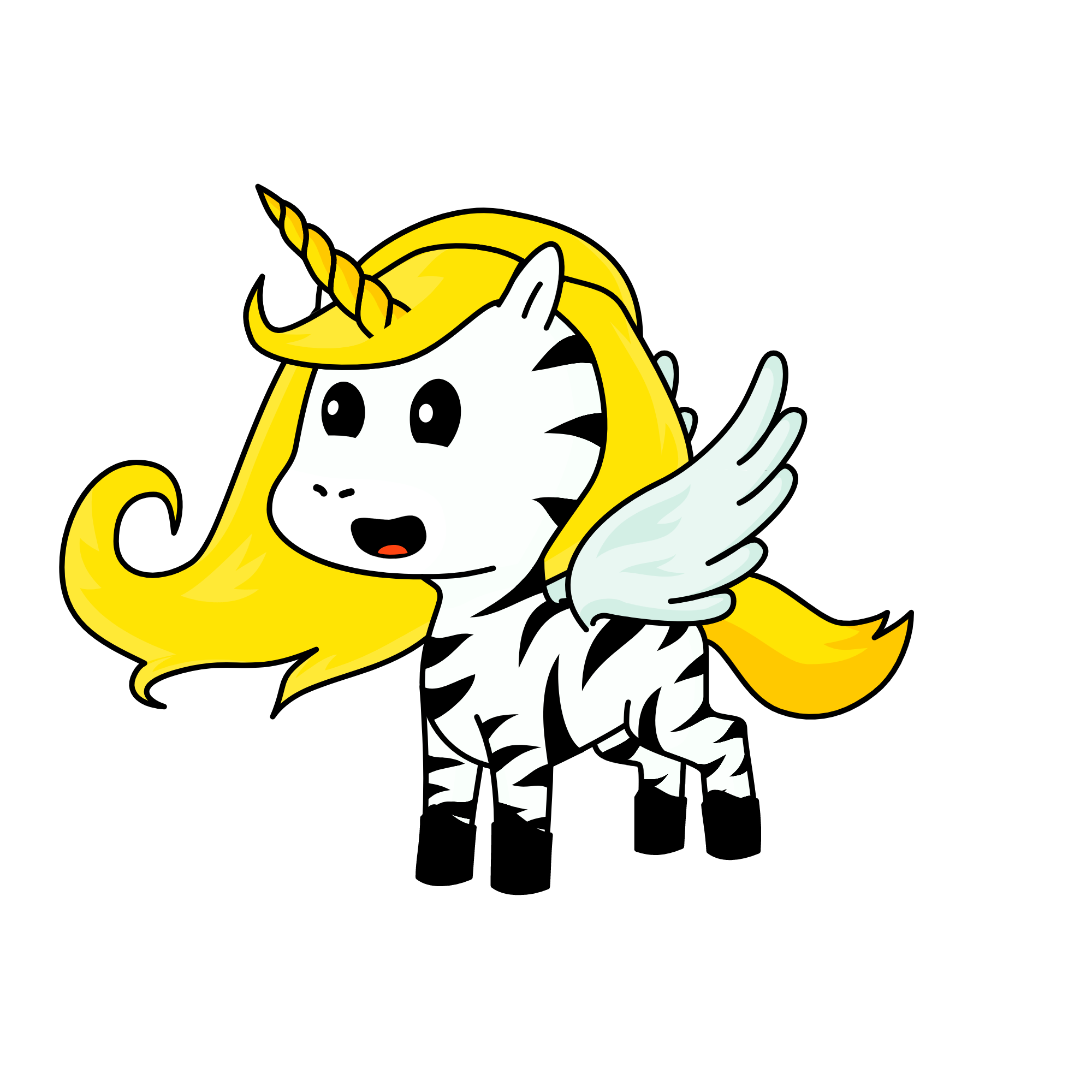 Zaby, the unicorn