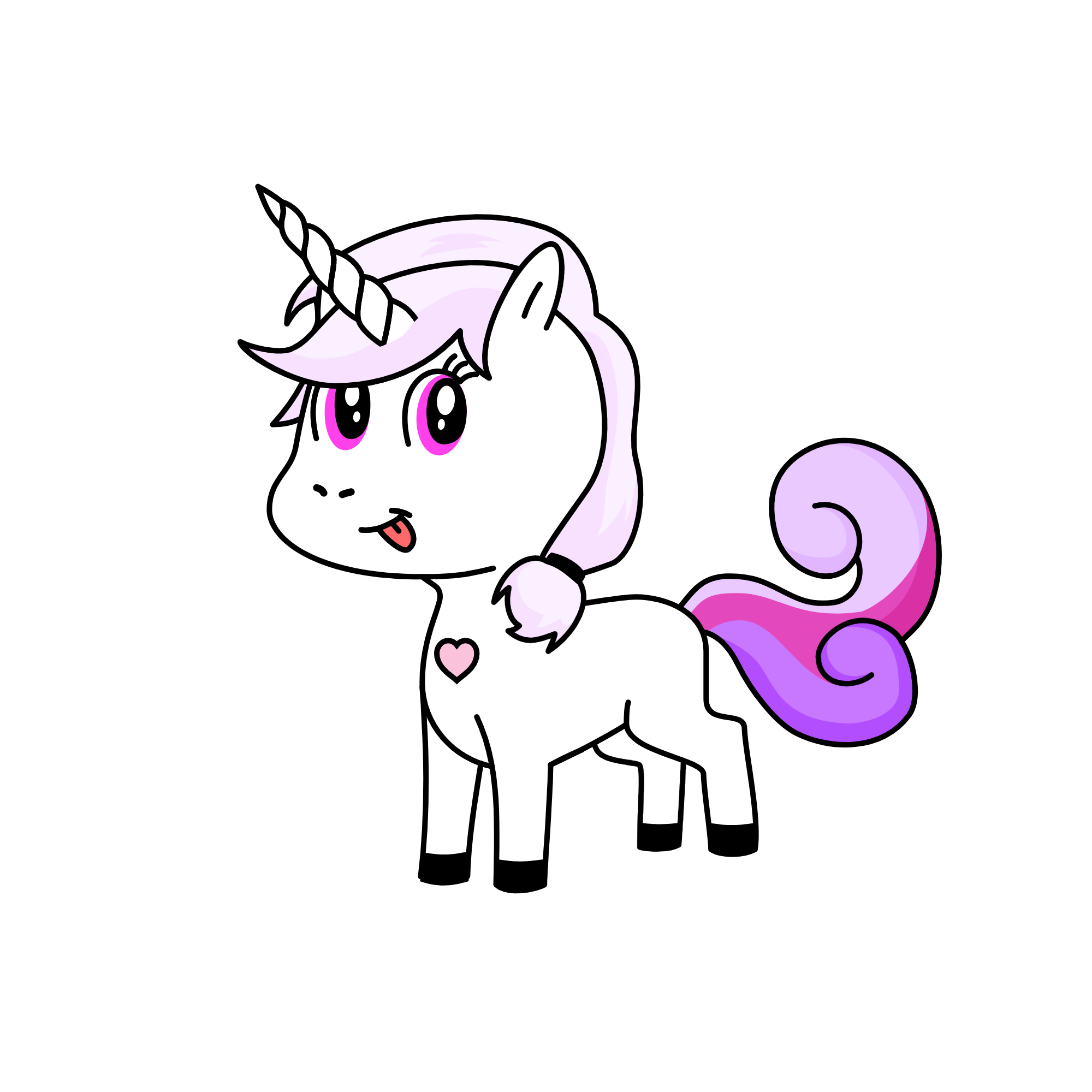 Jazzy, the unicorn