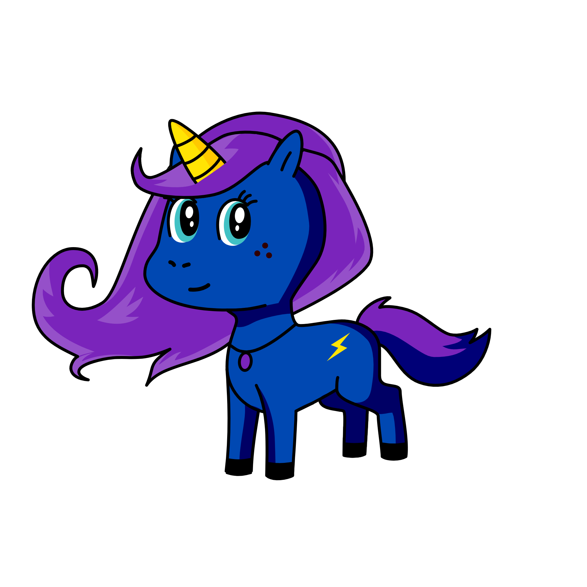 Stella, the unicorn