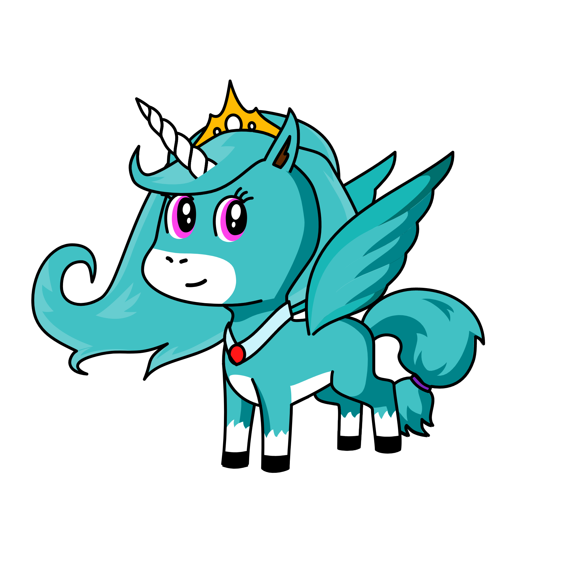 Sparkle Shine, the unicorn