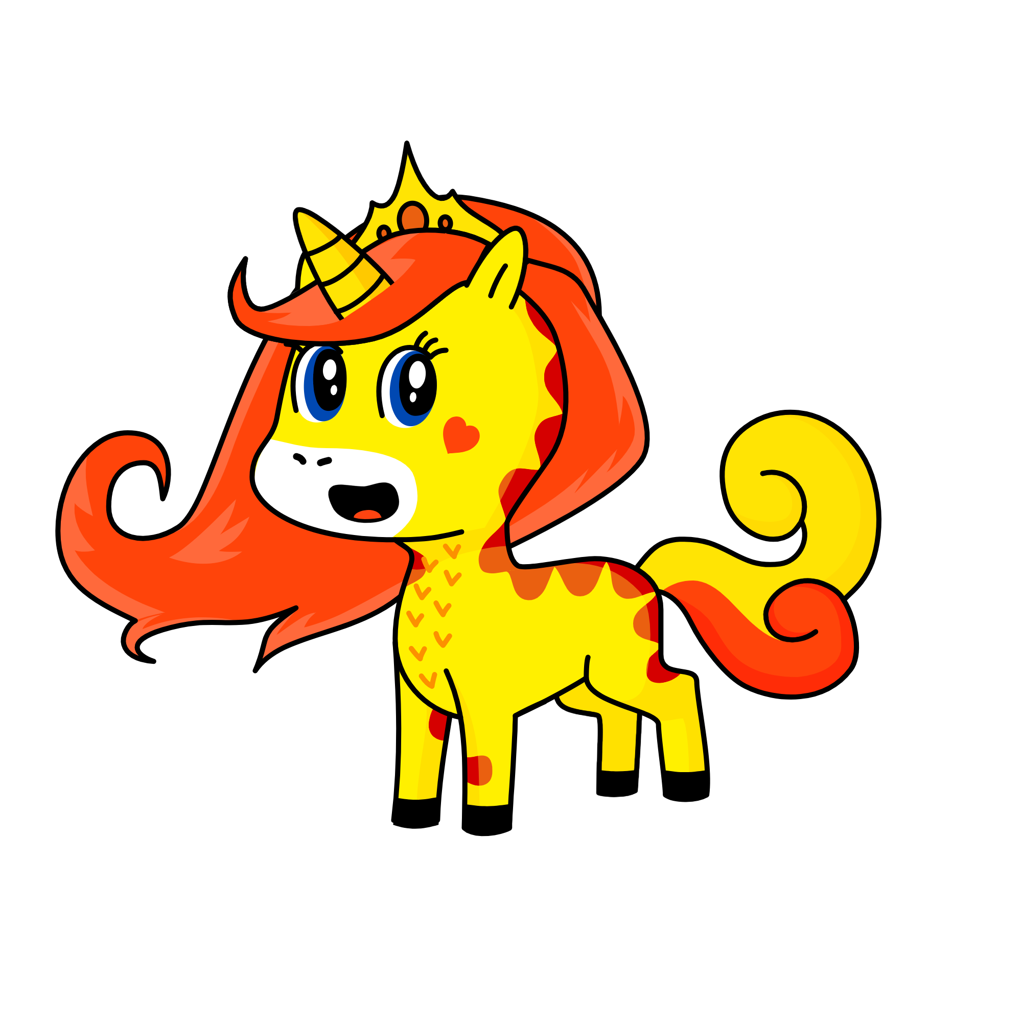 Shimmer, the unicorn