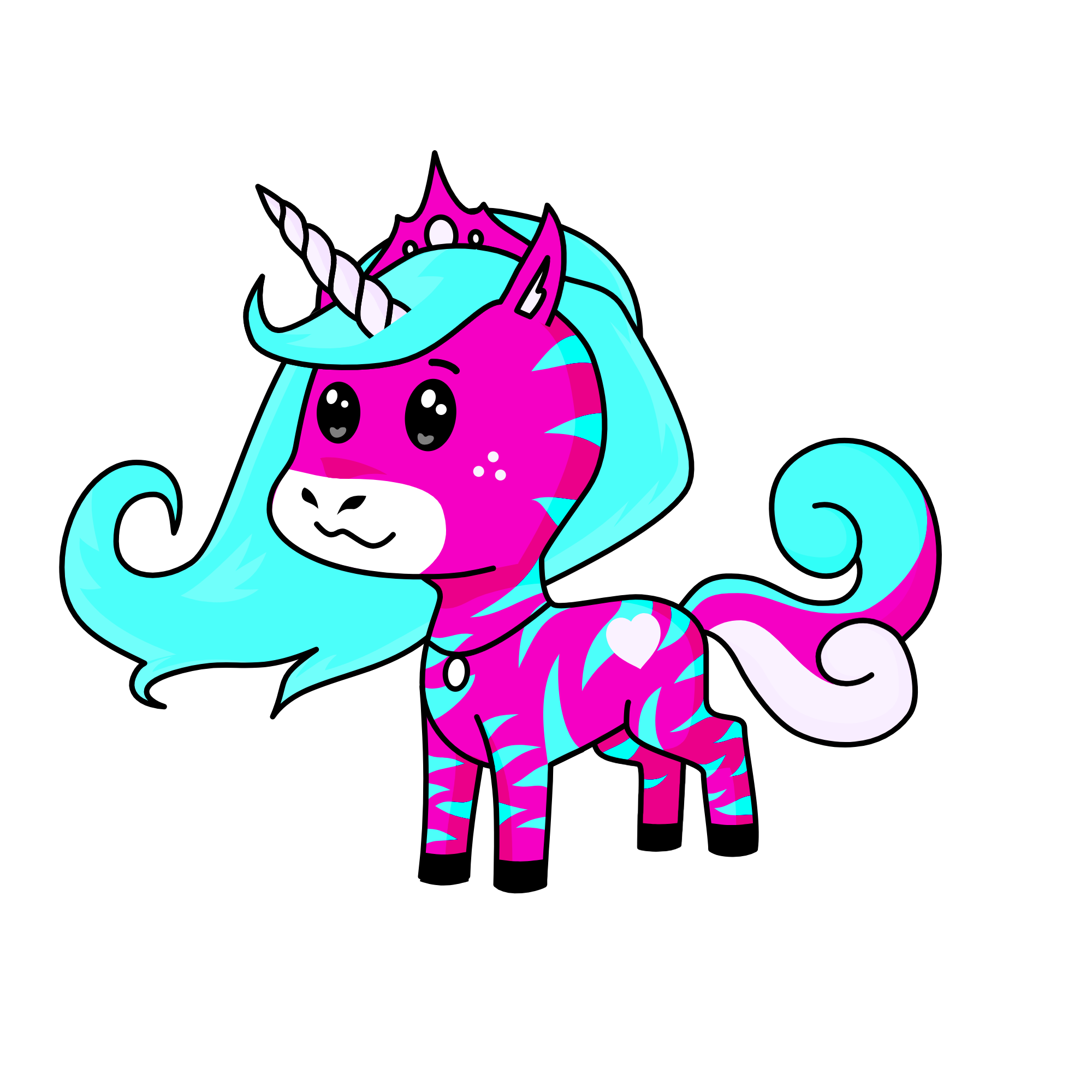 sally, the unicorn