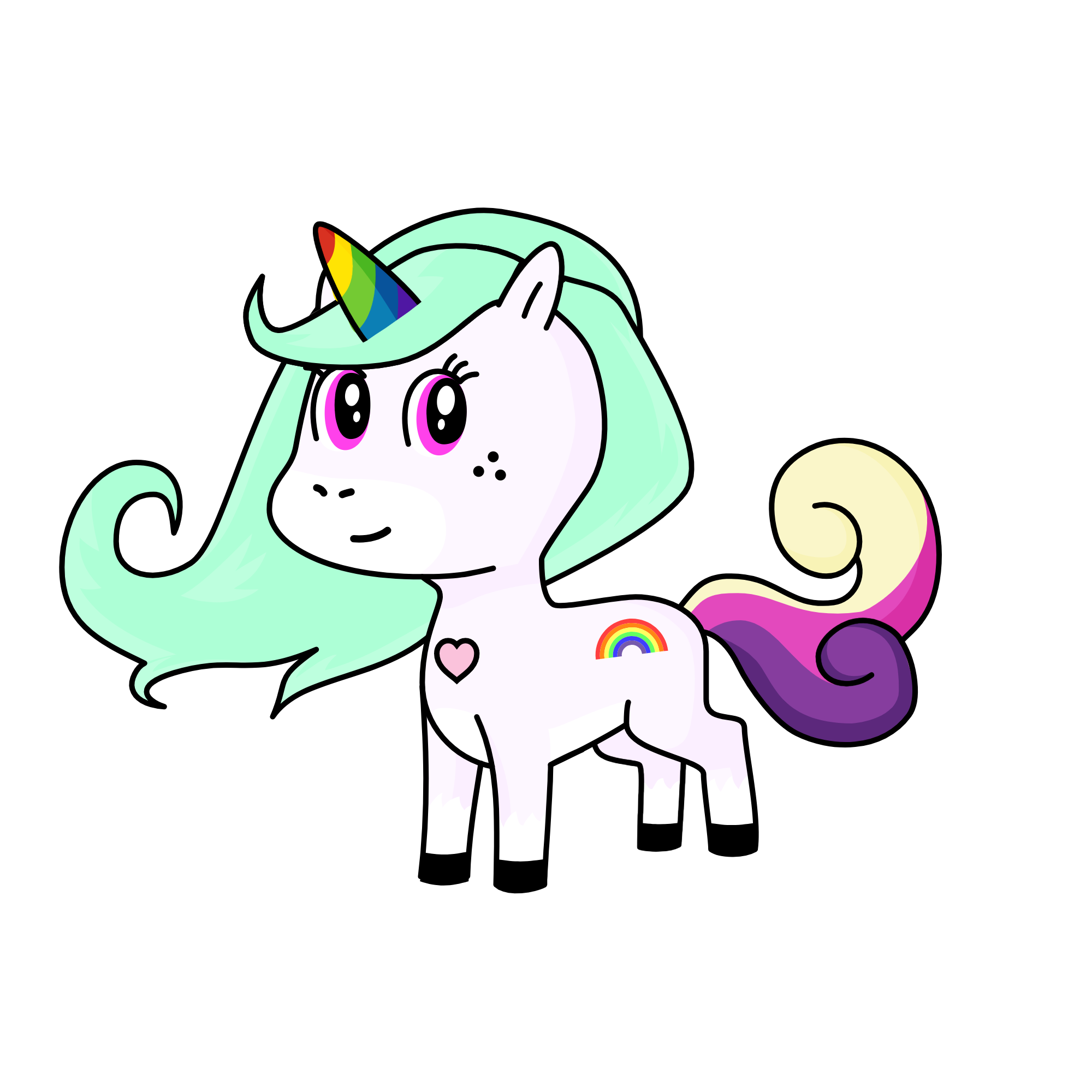 vlinder, the unicorn