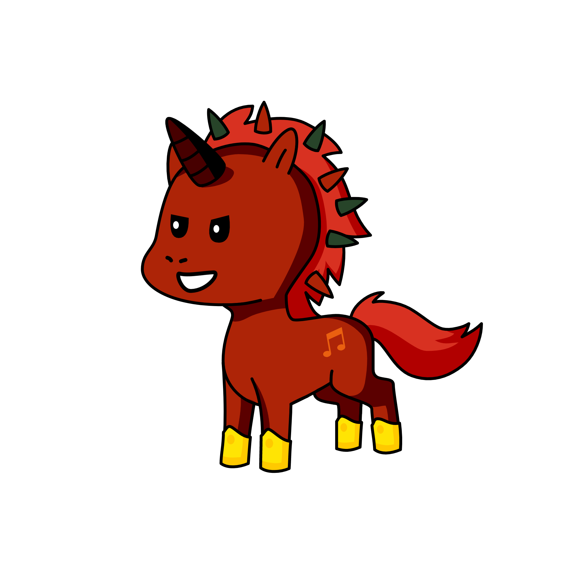 blaze, the unicorn