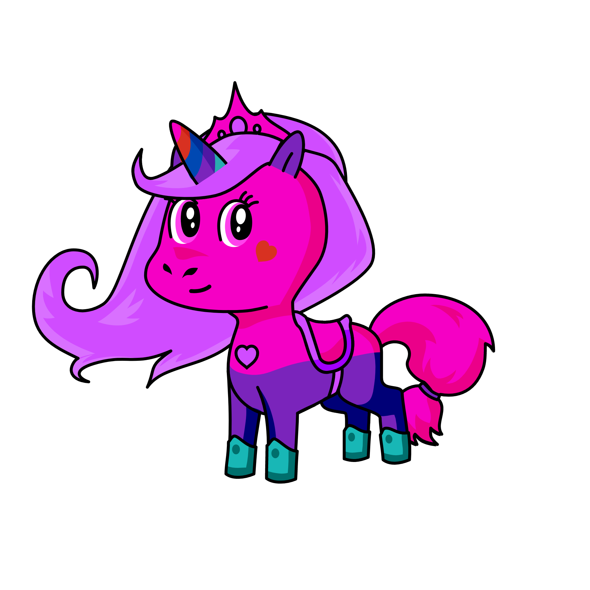 rebeca white, the unicorn