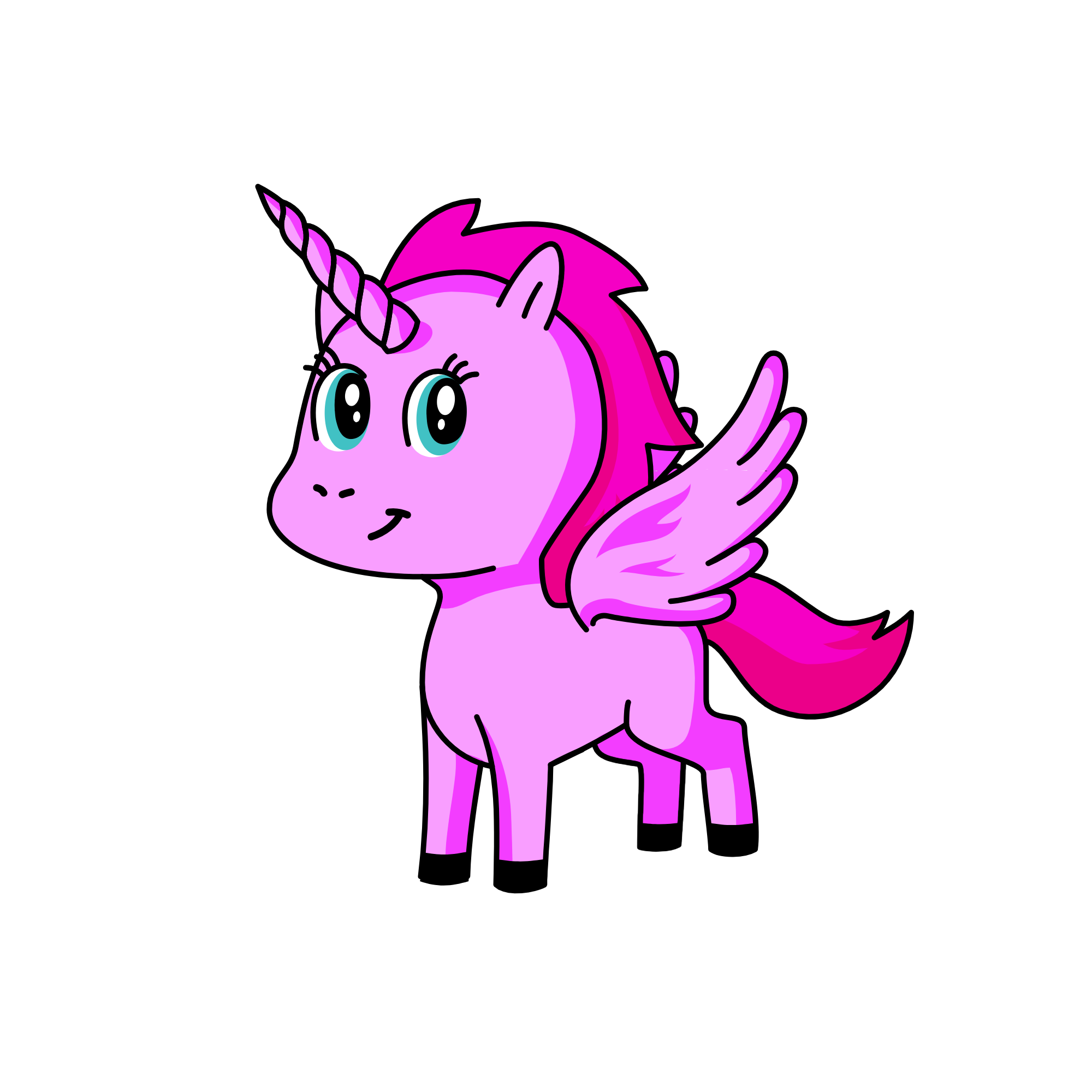 I am the only queen in the world, the unicorn