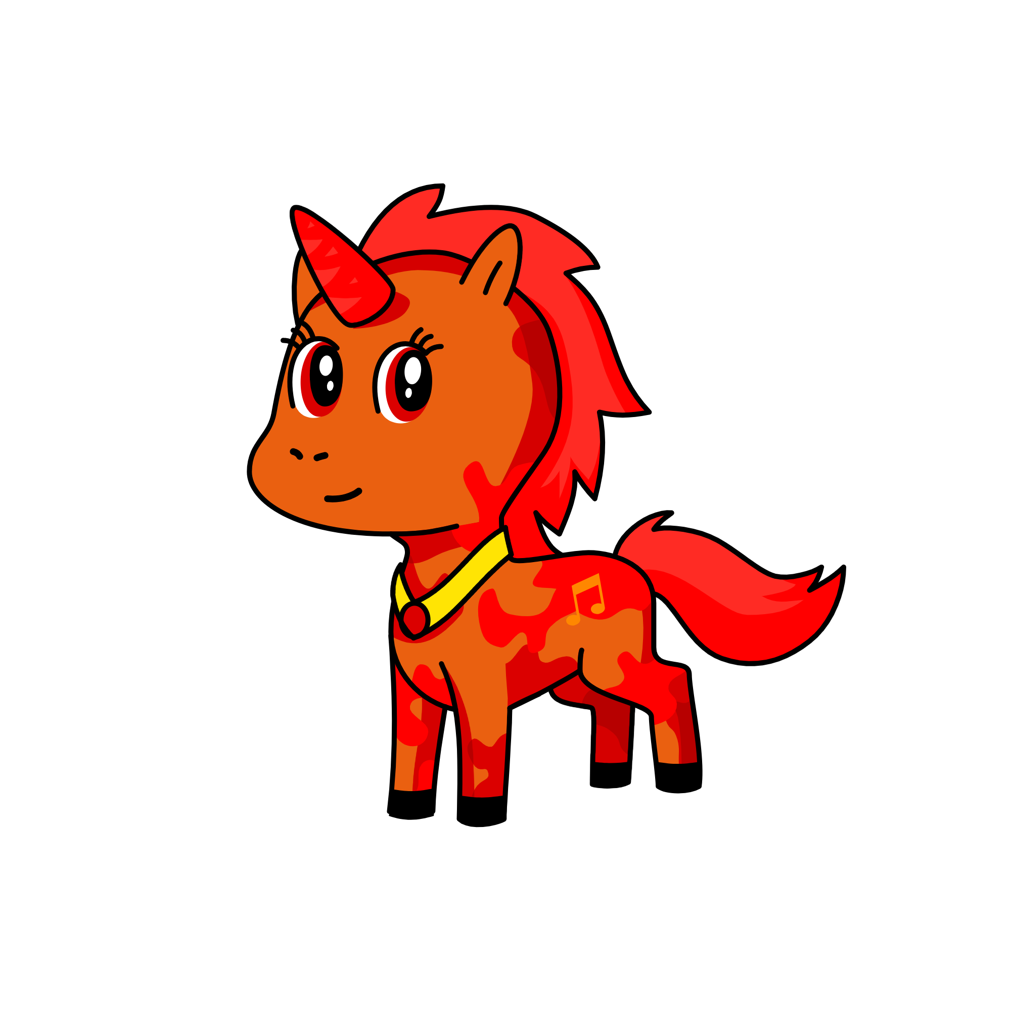 Fiery, the unicorn