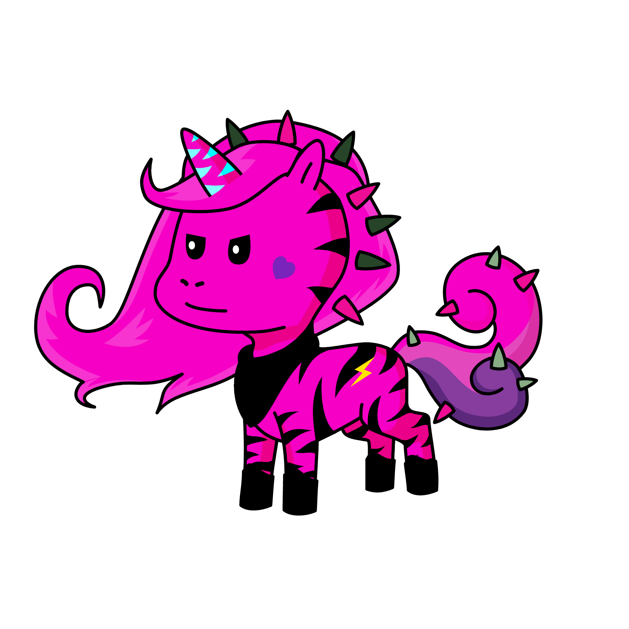 Forest theft , the unicorn