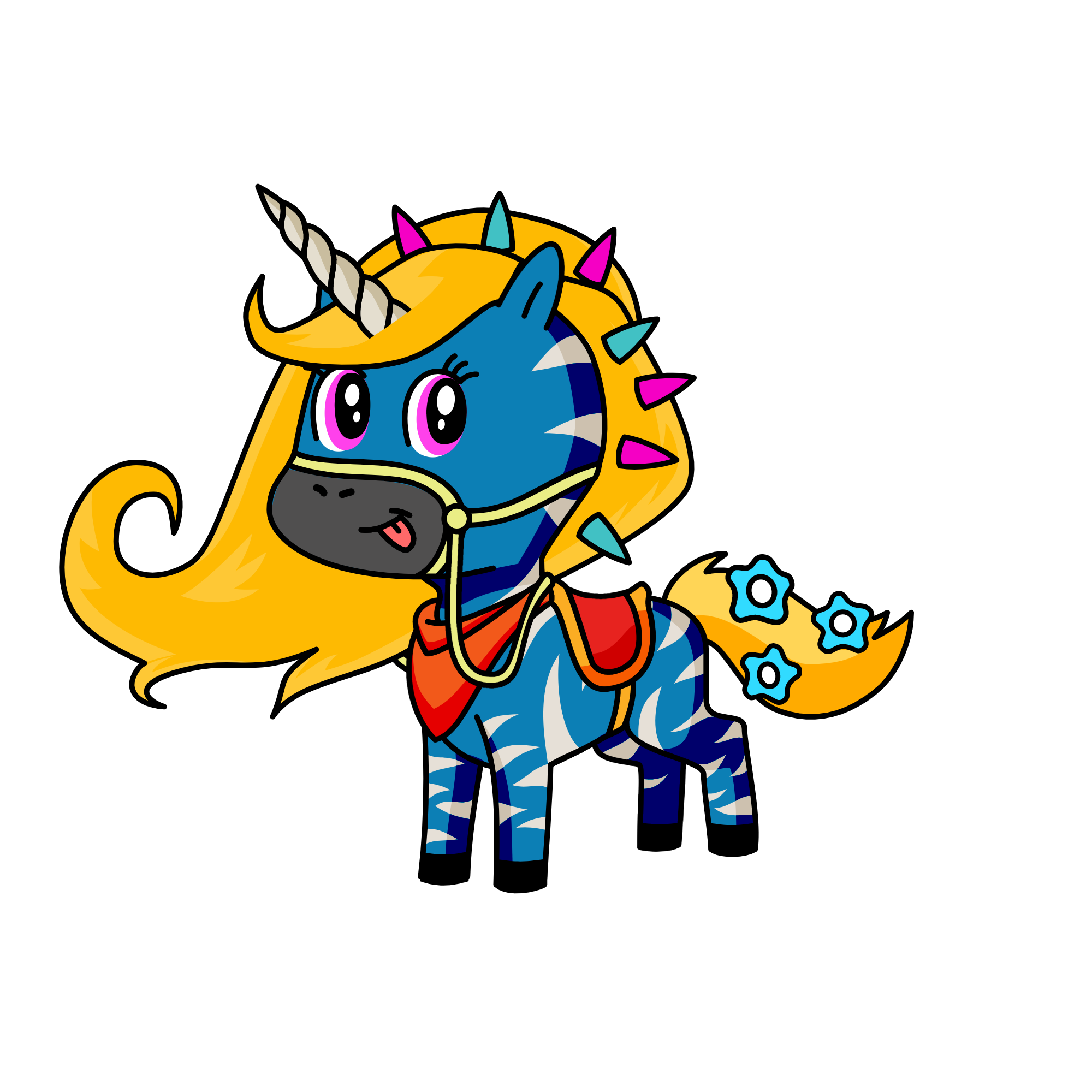 Corny, the unicorn