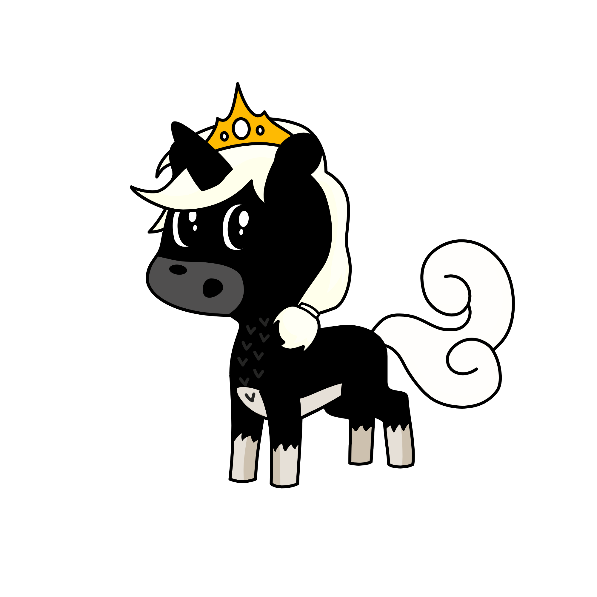 night princess, the unicorn
