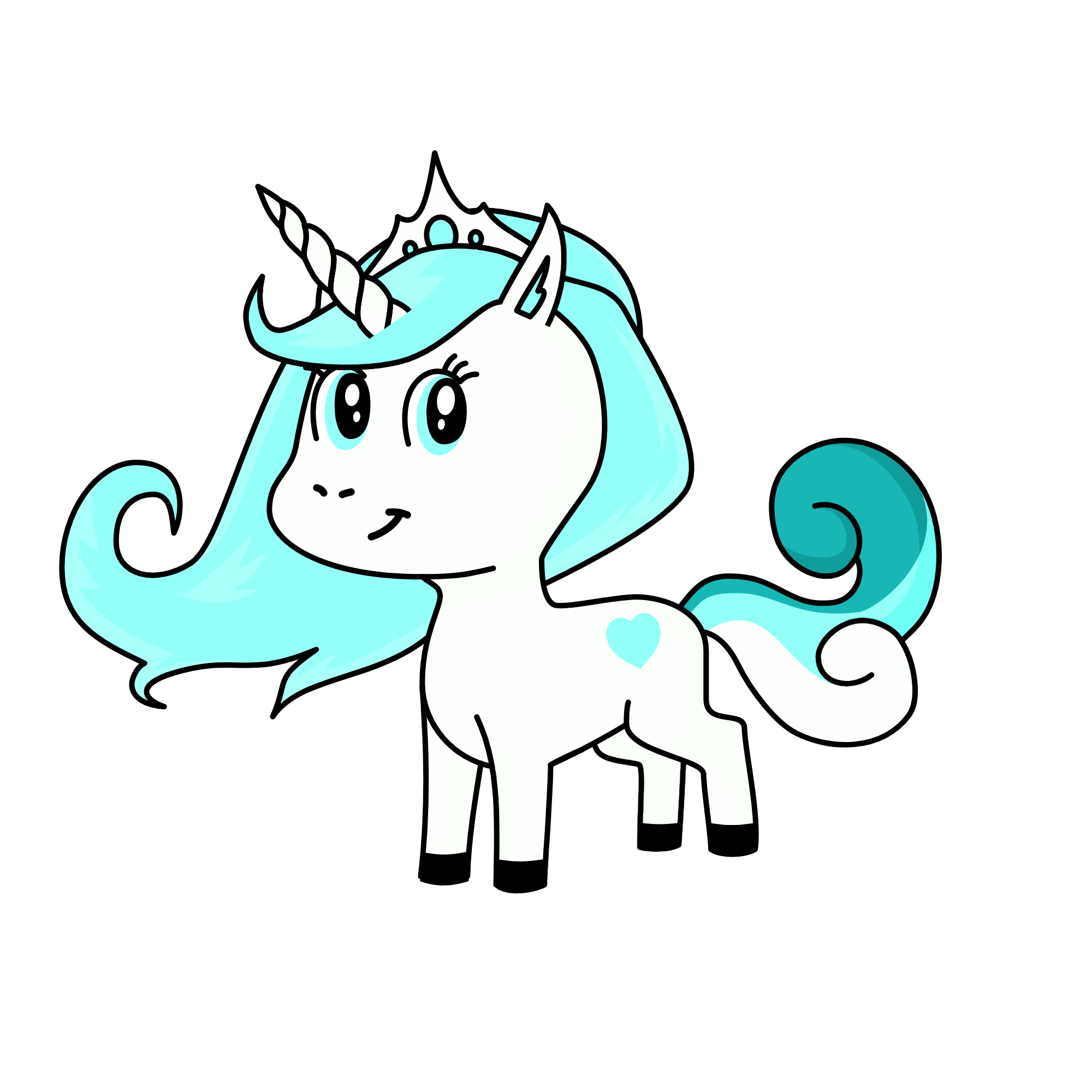 Princess Ice, the unicorn