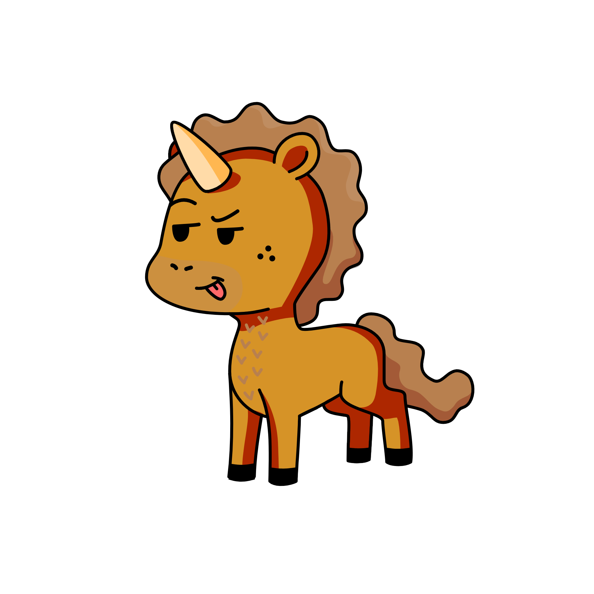 Peanut Butter, the unicorn