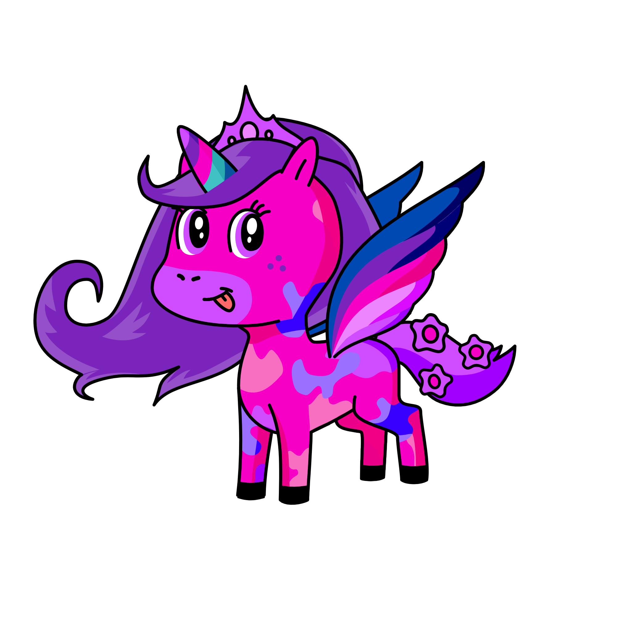 purple is best, the unicorn