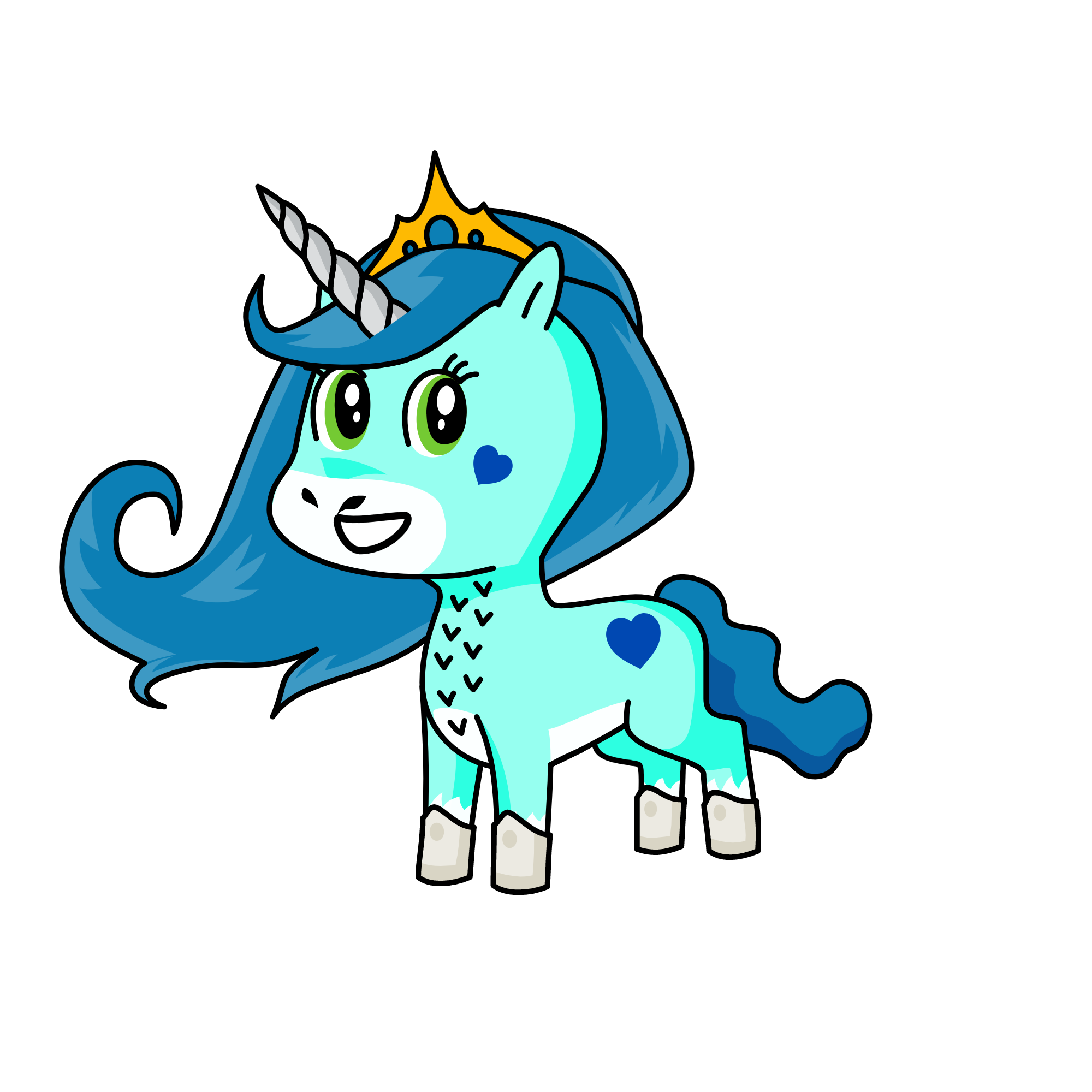 Ice, the unicorn