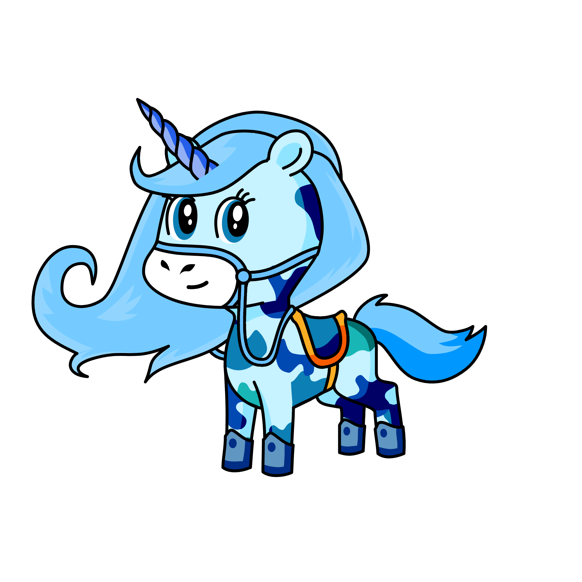 Sky, the unicorn