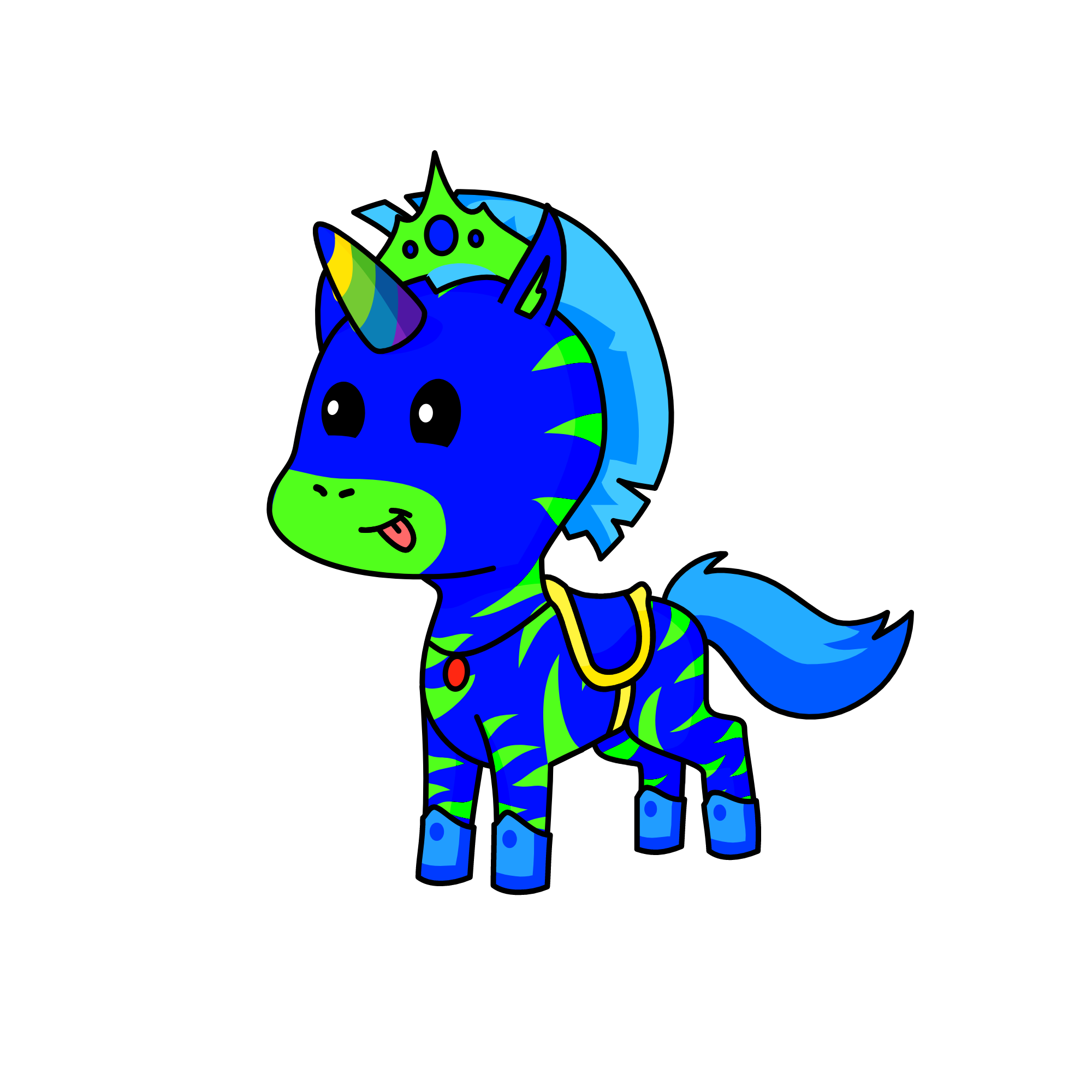 Shine, the unicorn
