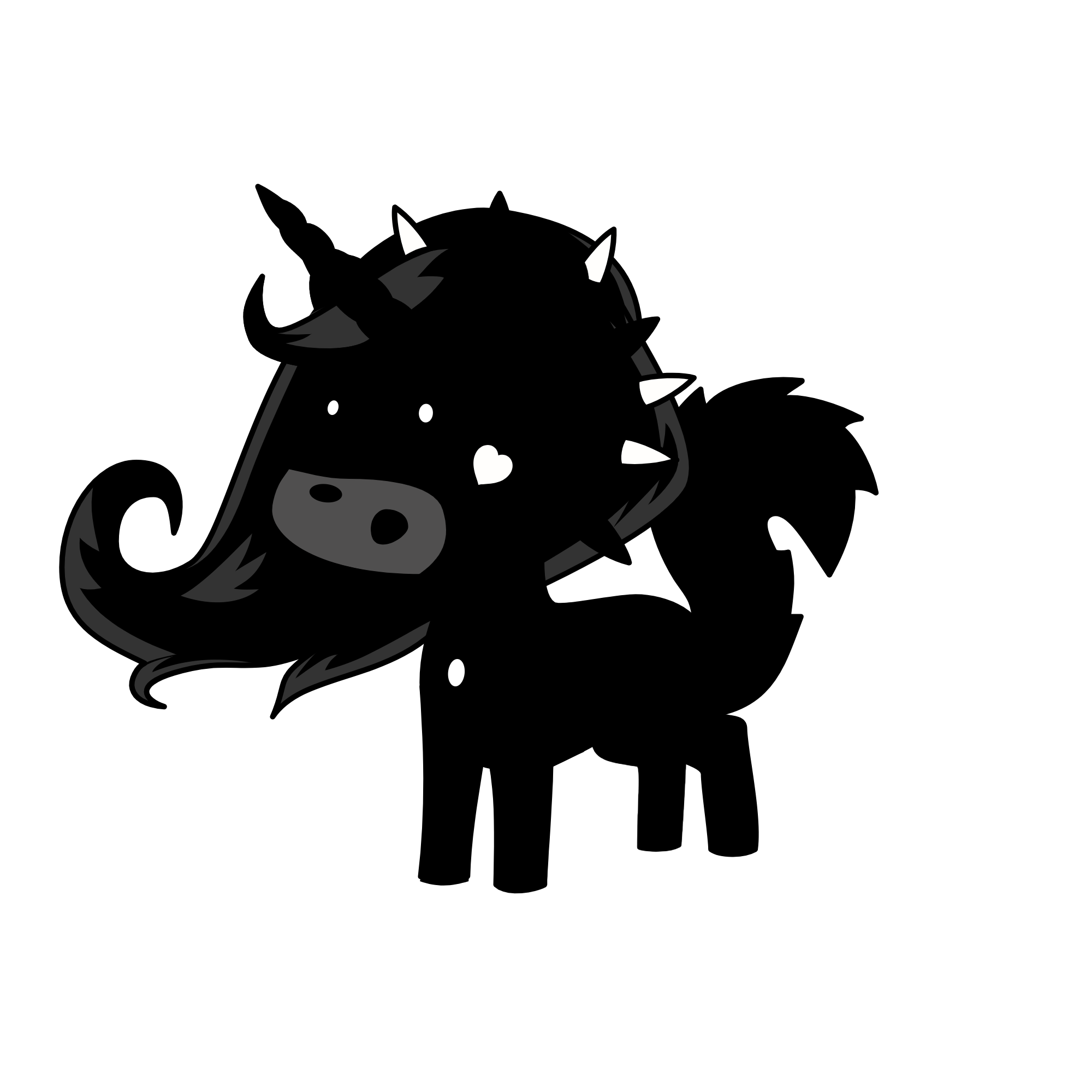 La que finje depresion en sus videos por atencion, the unicorn