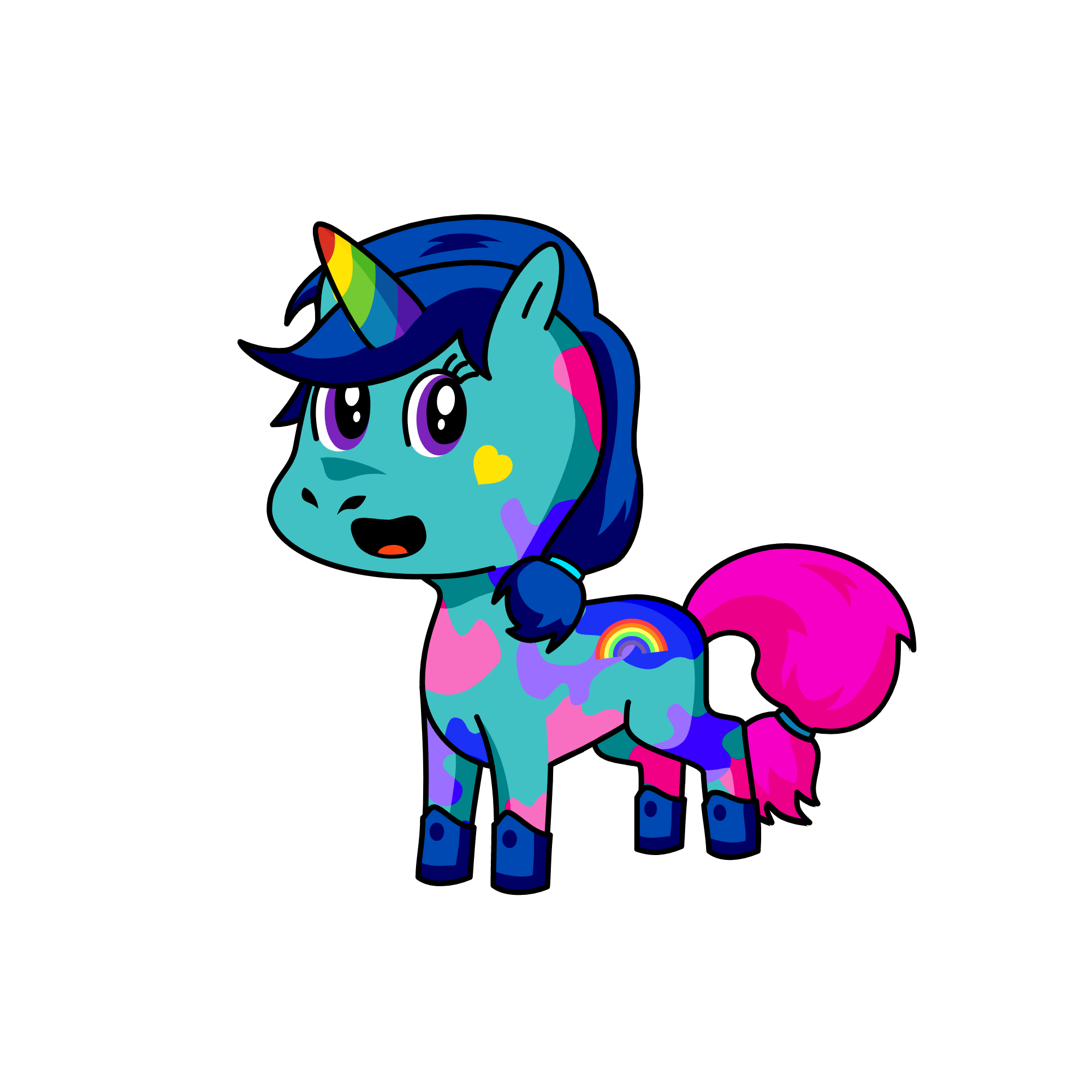 Arty, the unicorn