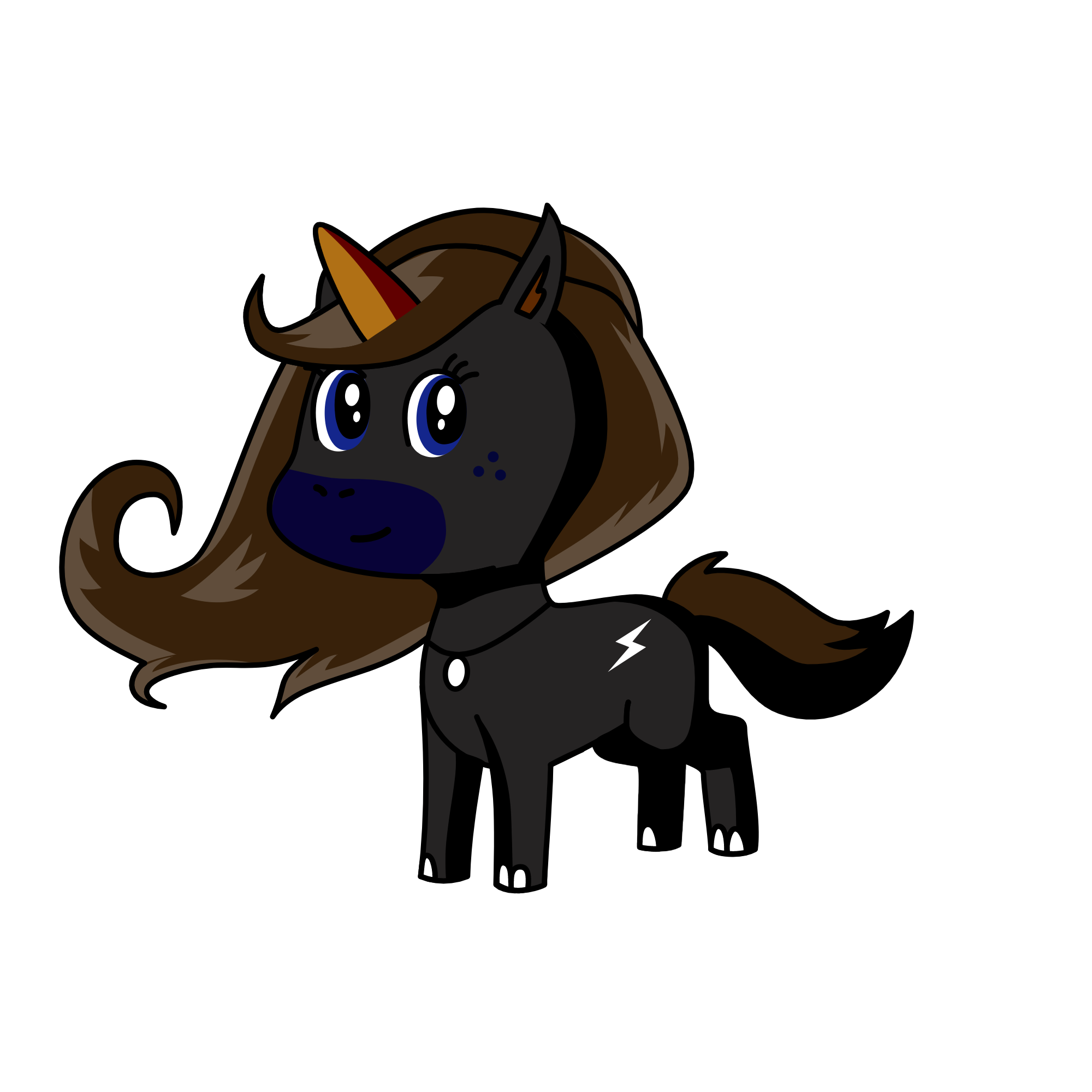 night, the unicorn