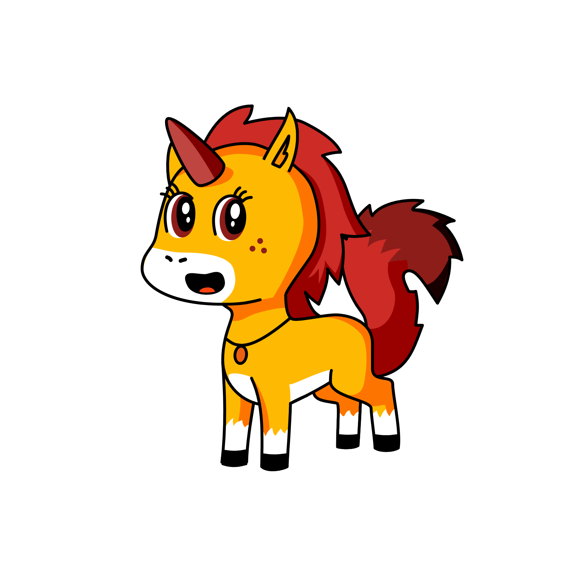Sunny, the unicorn