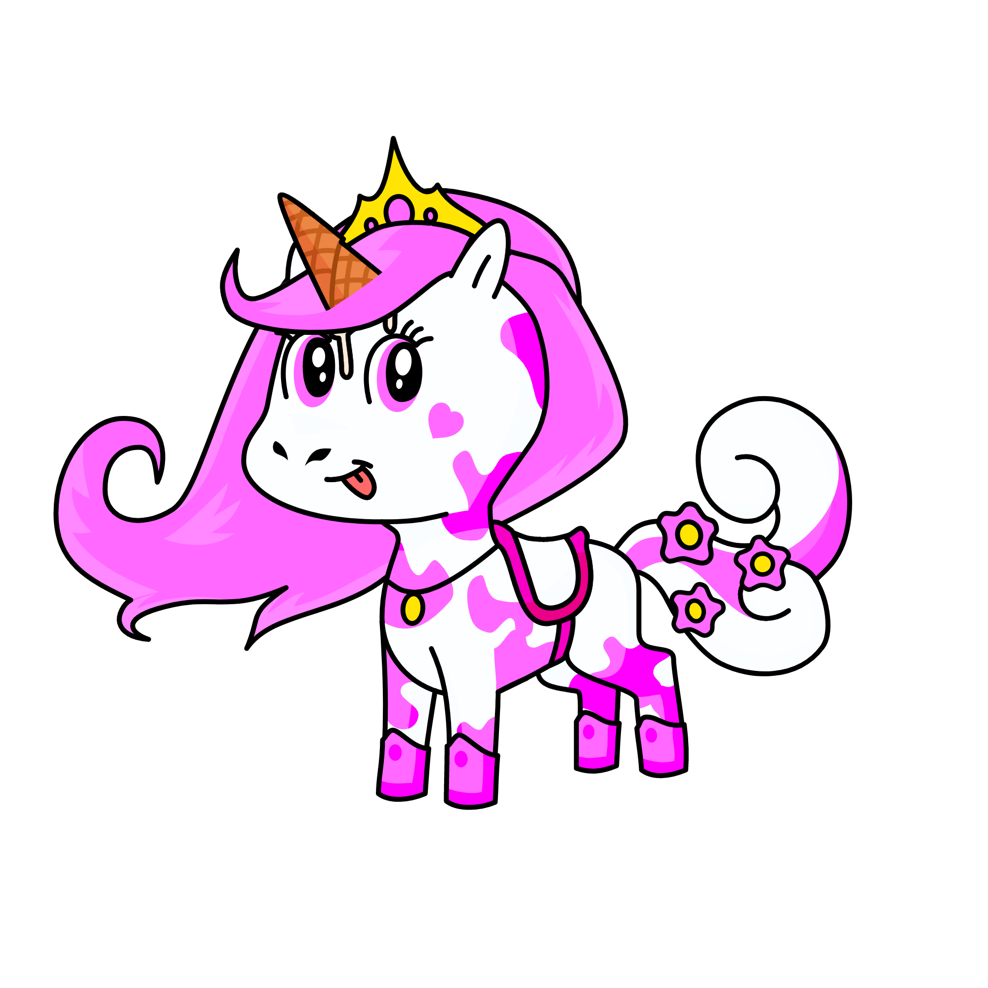 icecream  princes, the unicorn