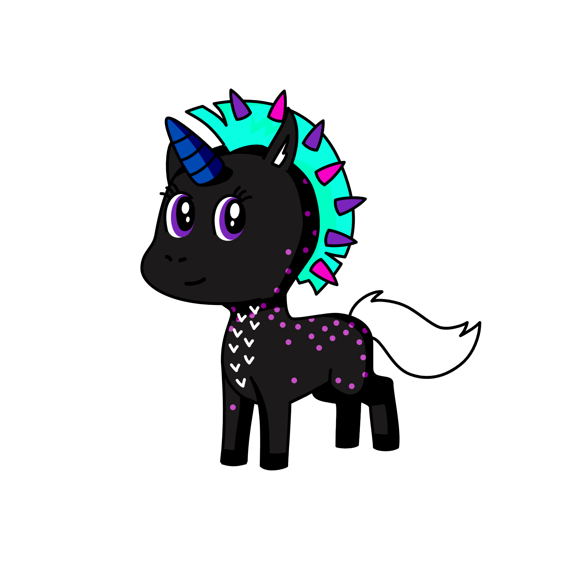 Sarcastic Teenage Wonder, the unicorn