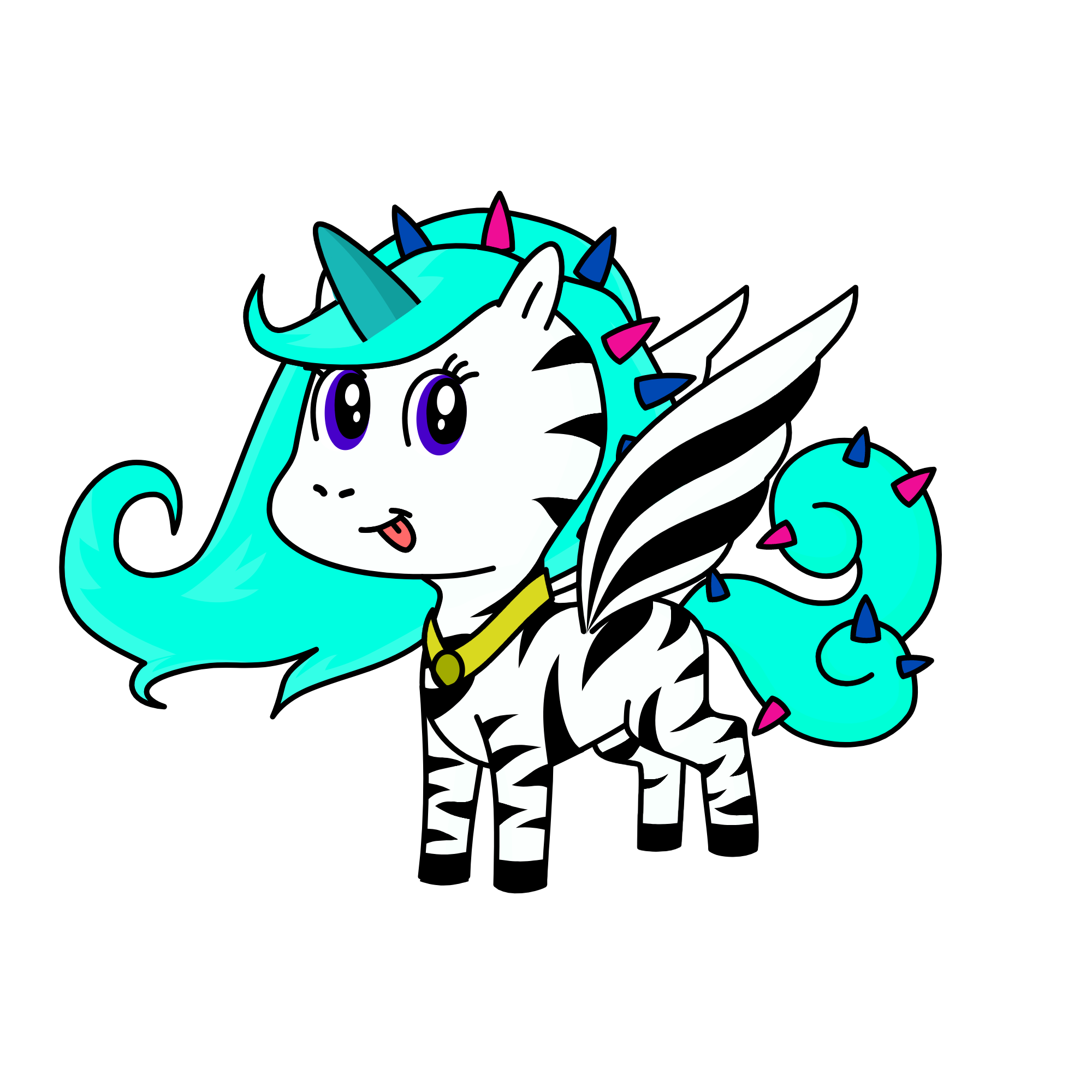 Zebra, the unicorn