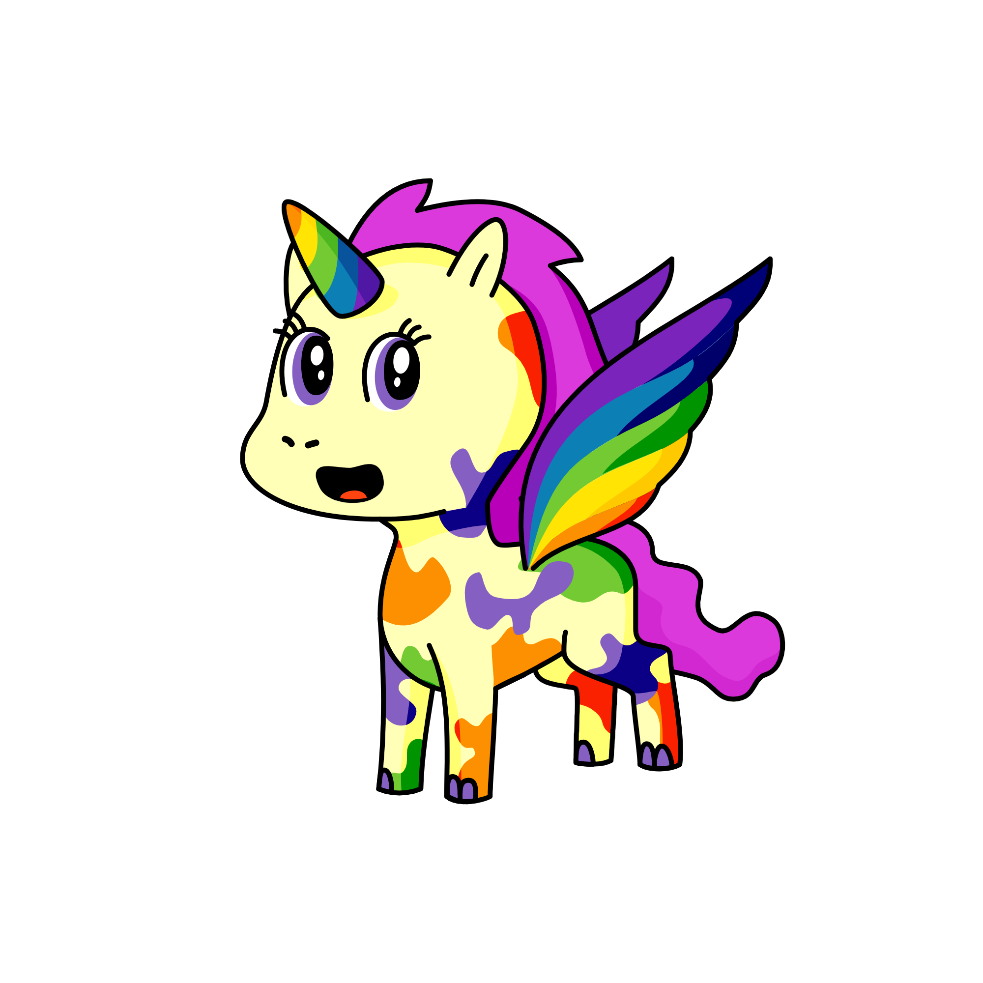 PRIDE🌈, the unicorn