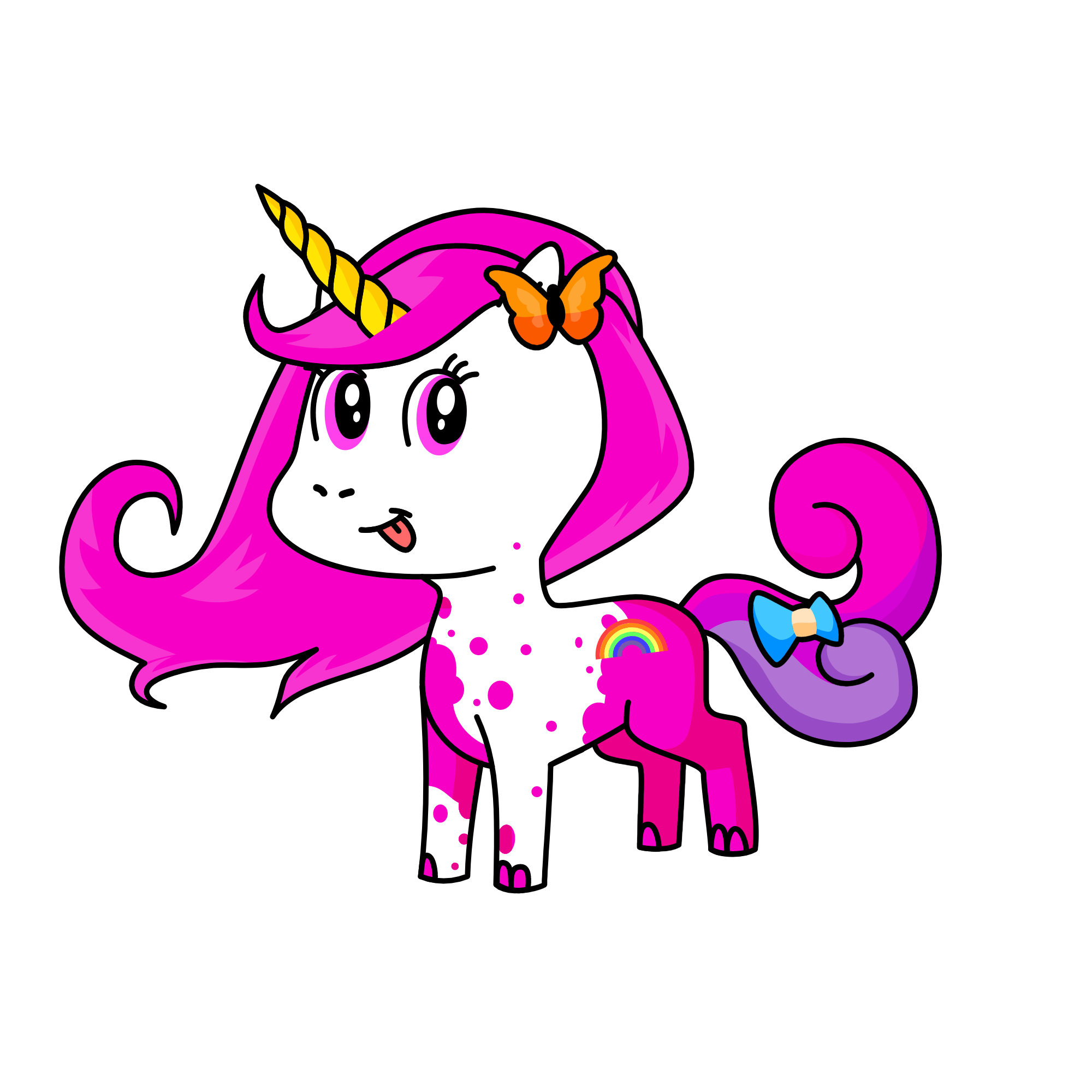 pinkie, the unicorn