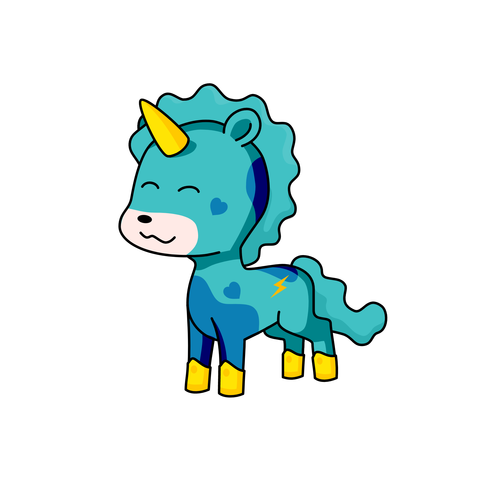 Lightning , the unicorn